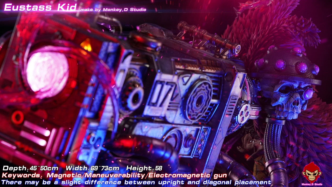 【Pre-sale】1/6 Scale EUSTASS KID with LED-Monkey D Studio