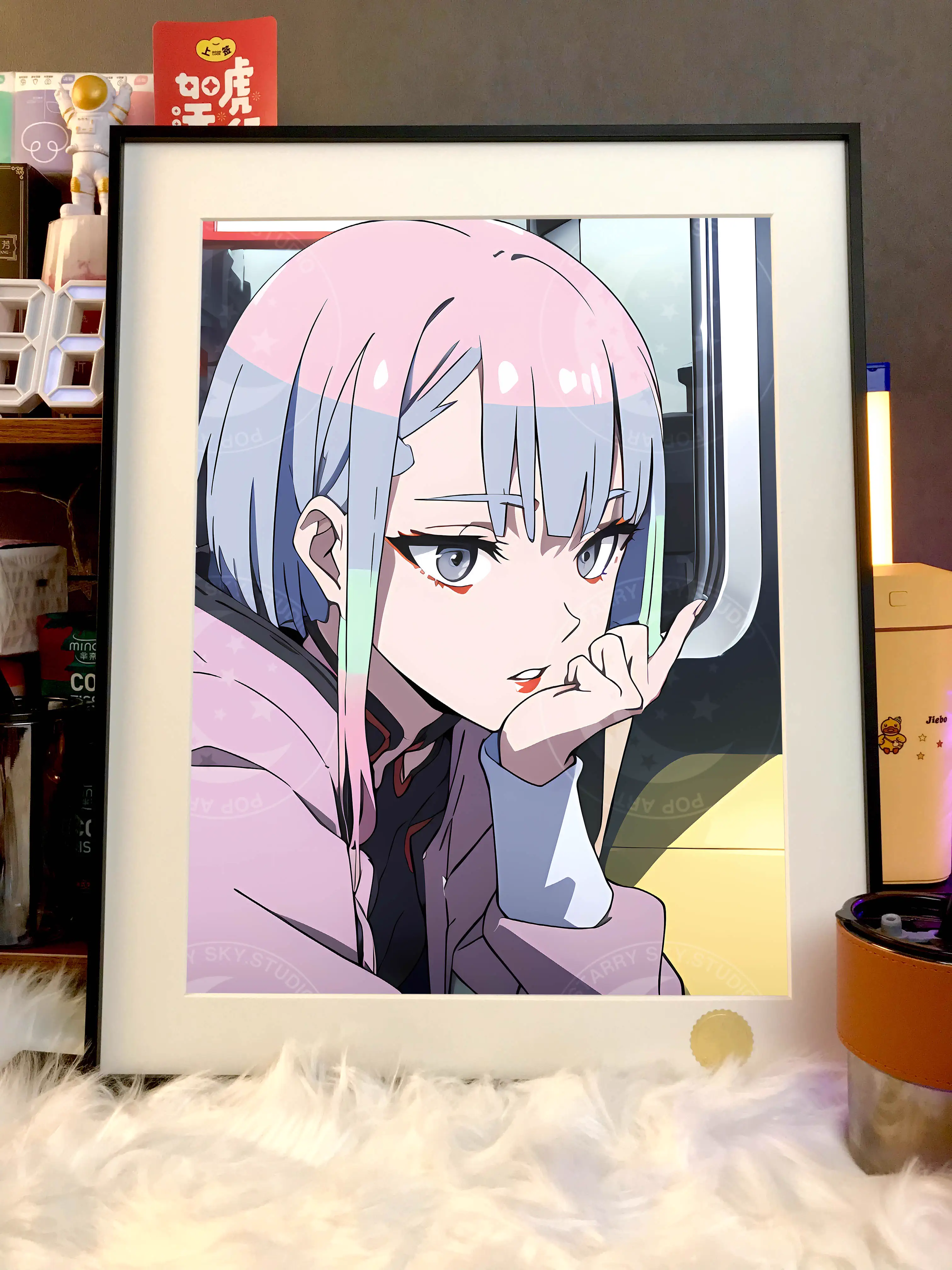 【Pre-sale】Decorative Painting of Lucy-CYBERPUNK EDGERUNNERS-XingKong Studio