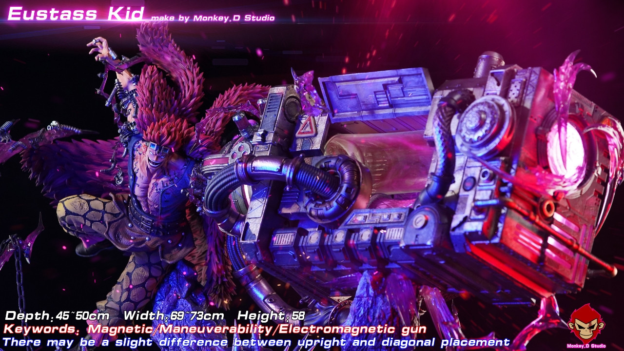 【Pre-sale】1/6 Scale EUSTASS KID with LED-Monkey D Studio