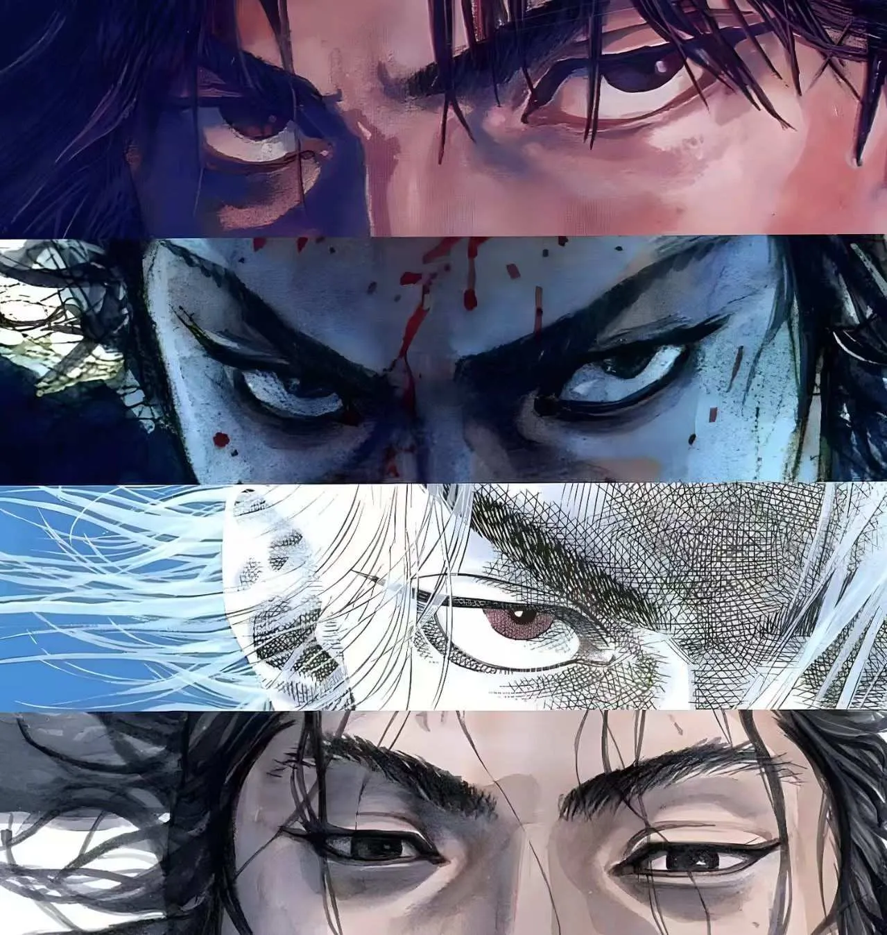 【Pre-sale】Decorative Painting of Protagonists of Vagabond-Vagabond-H2 Studio