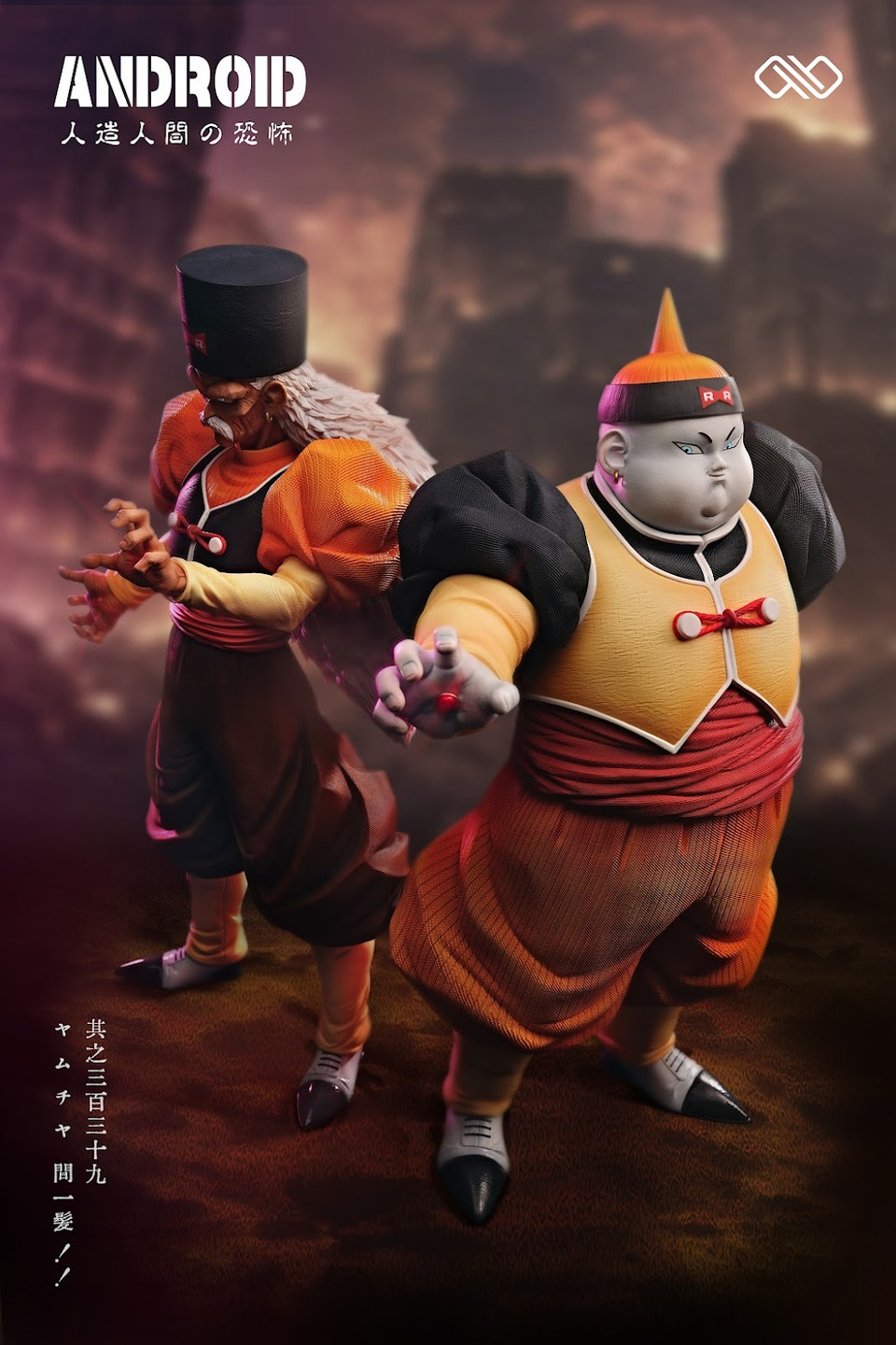 【Pre-sale】1/6 & 1/4 Scale Android 19 & 20-Infinity Studio