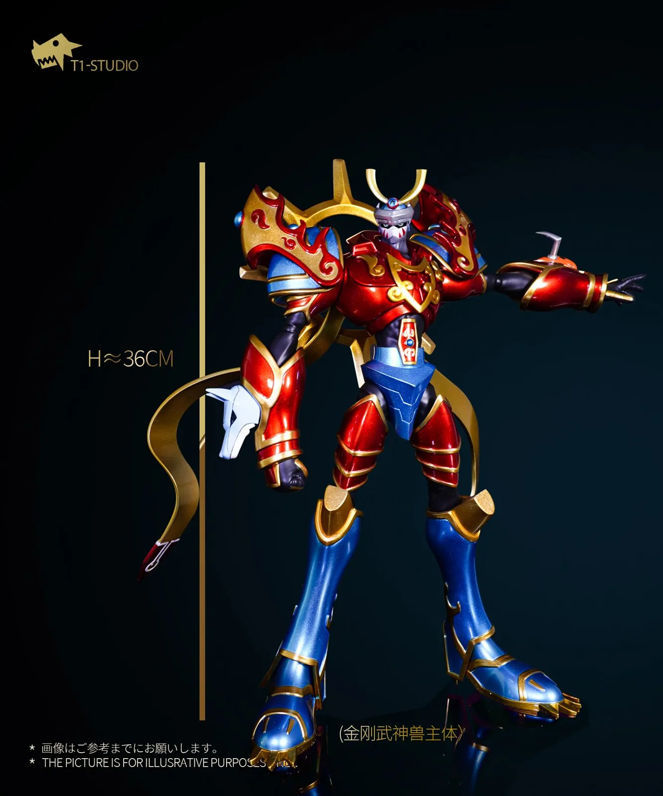 【Pre-sale】Susanoomon & ZERO-ARMS Orochi-Digimon-T1 Studio