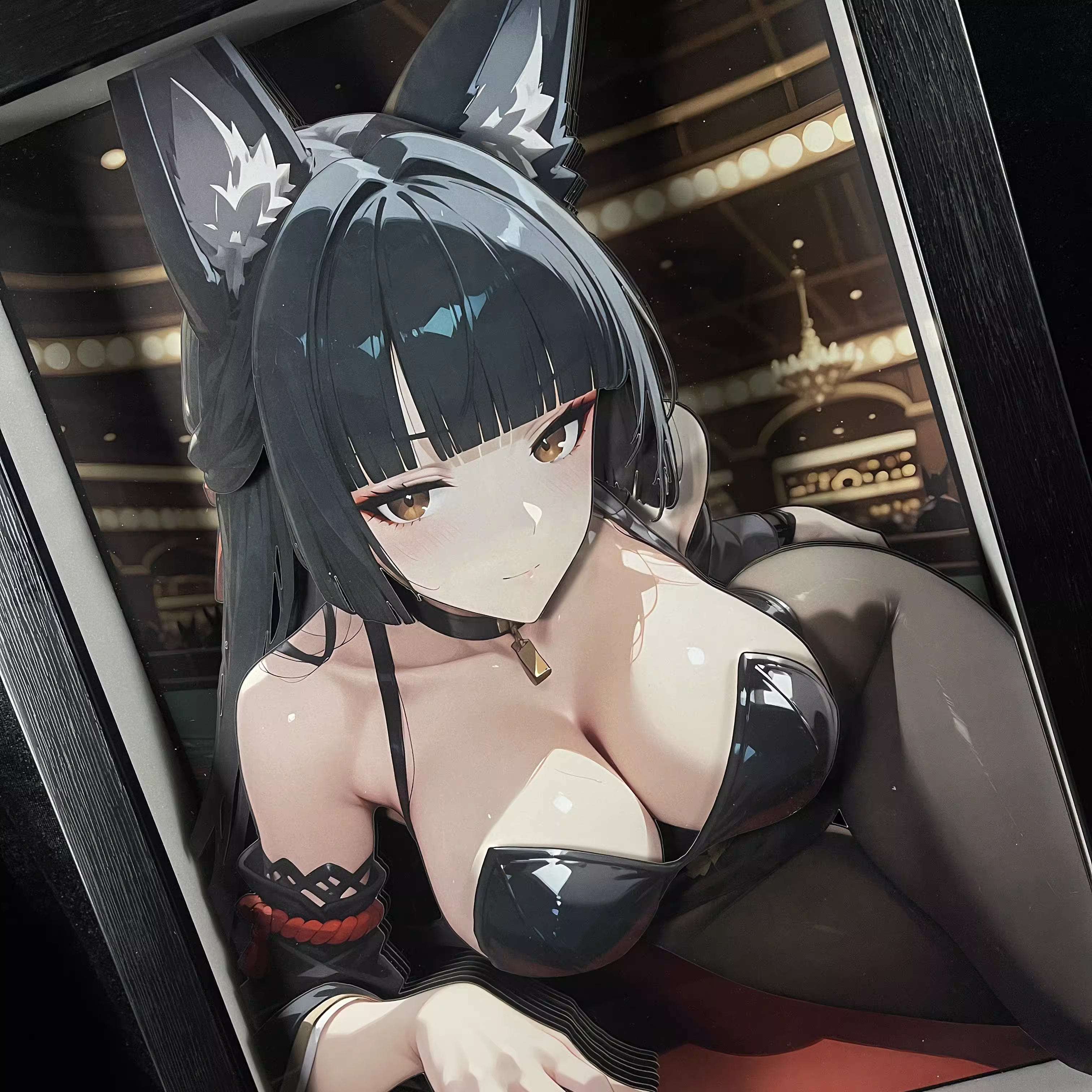 【Pre-sale】KKMY-003 Decorative Painting of Hoshimi Miyabi-Zenless Zone Zero-B&W Studio