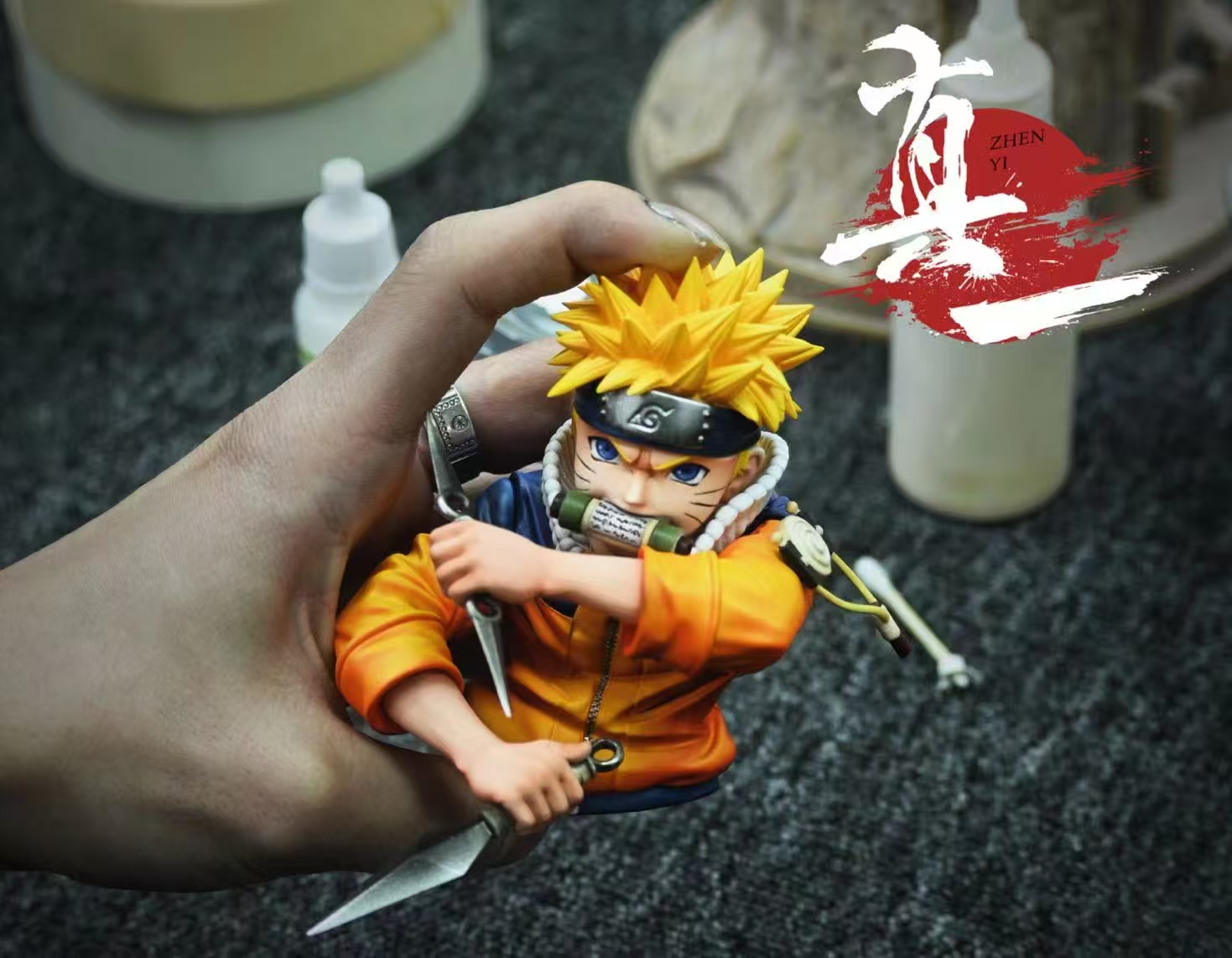 【Pre-sale】1/6 Scale Childhood Series 001 Uzumaki Naruto-ZhenYi Studio