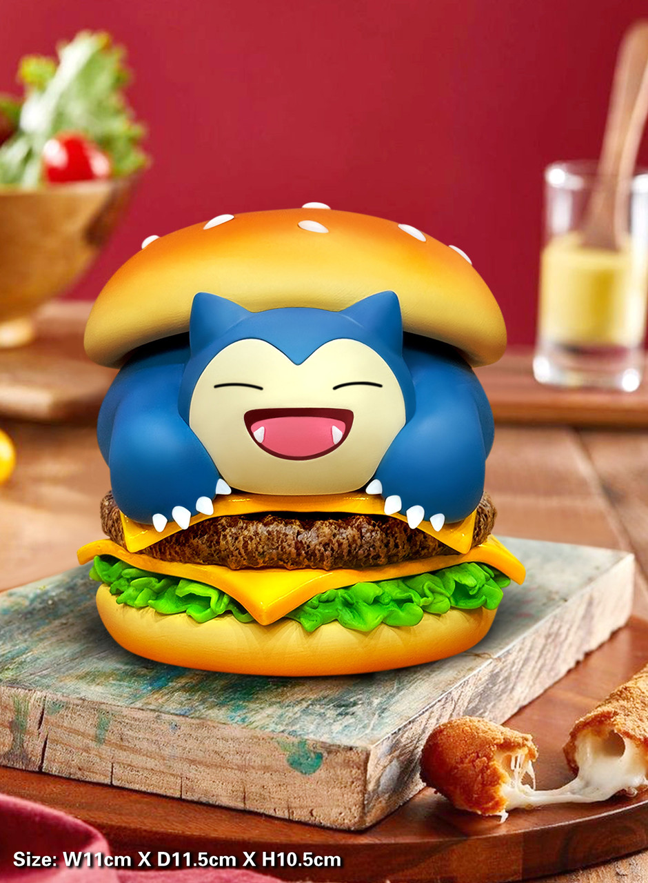 【Pre-sale】Hamburger Snorlax-Pokemon-PPAP Studio