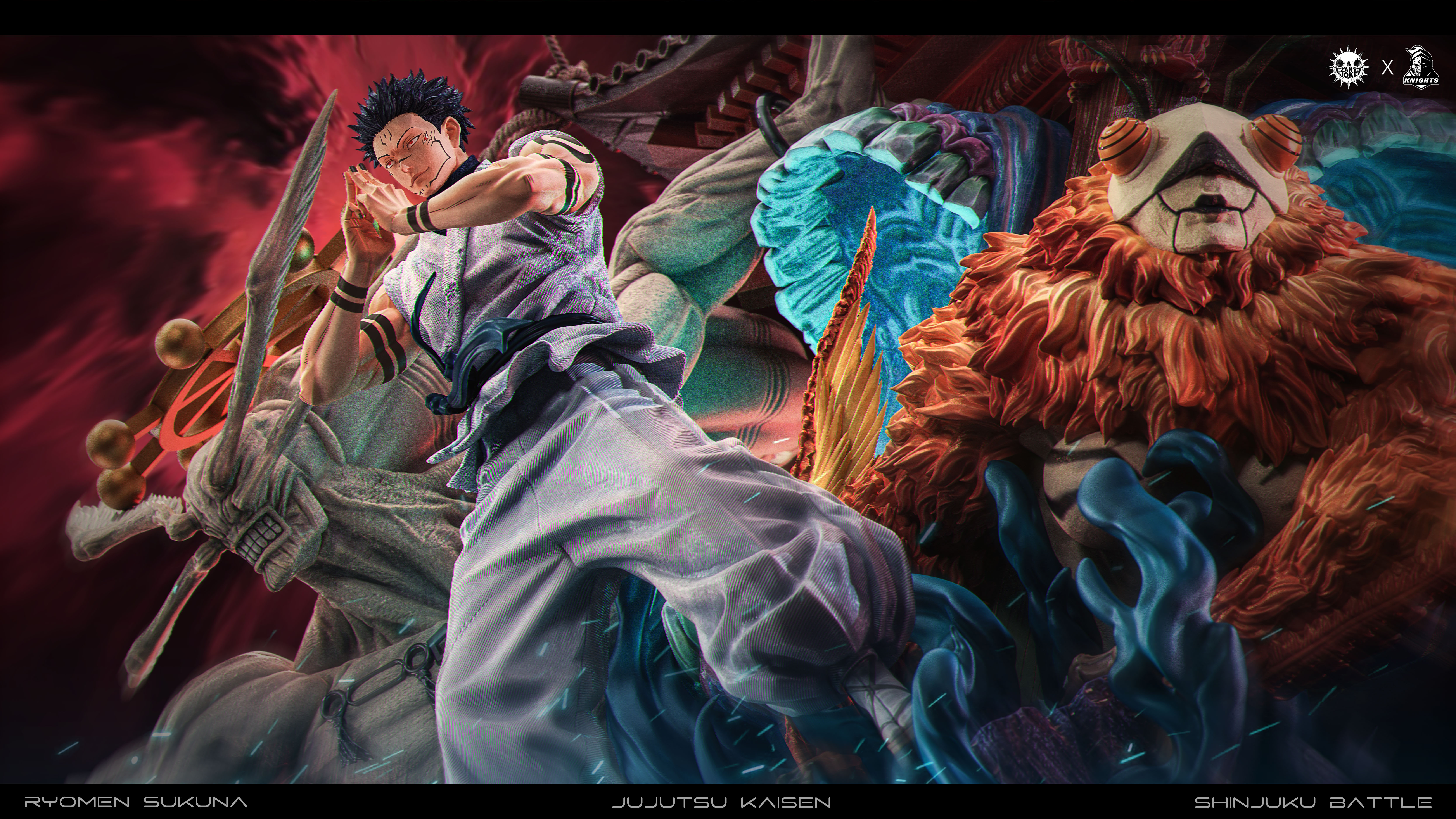 【Pre-sale】1/6 Scale Final Battle Series 02 Ryomen Sukuna-ZanyJoke Studio