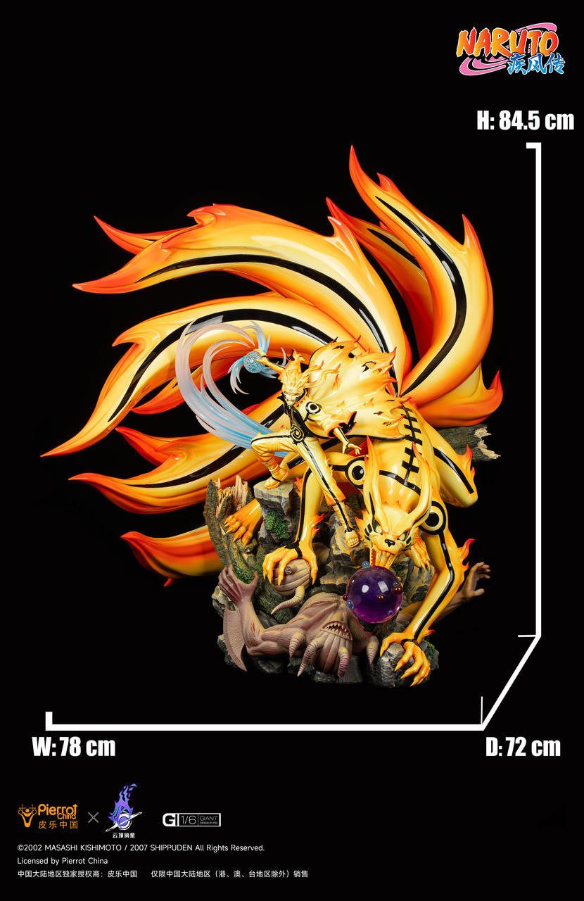 【Pre-sale】1/6 Scale LICENSED Kurama Link Mode Uzumaki Naruto-Pick Star Studio