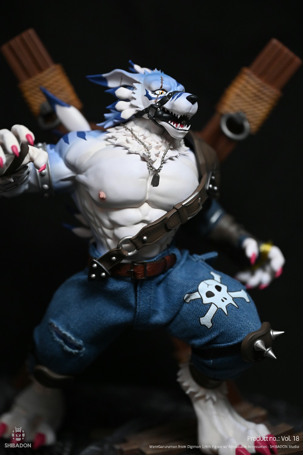 【Sold out】2025-01 Garurumon-Digimon Adventure-Shibadon Studio