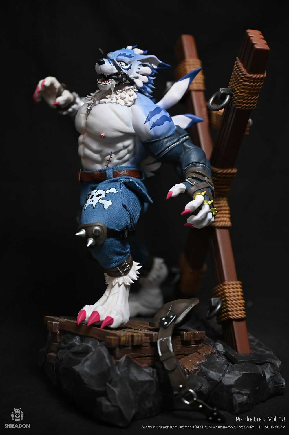 【Sold out】2025-01 Garurumon-Digimon Adventure-Shibadon Studio