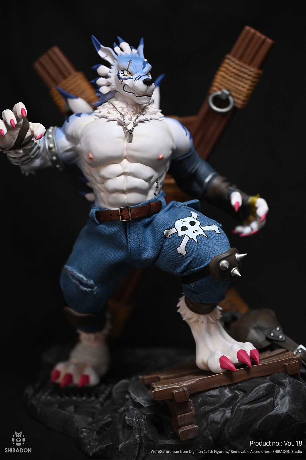 【Sold out】2025-01 Garurumon-Digimon Adventure-Shibadon Studio