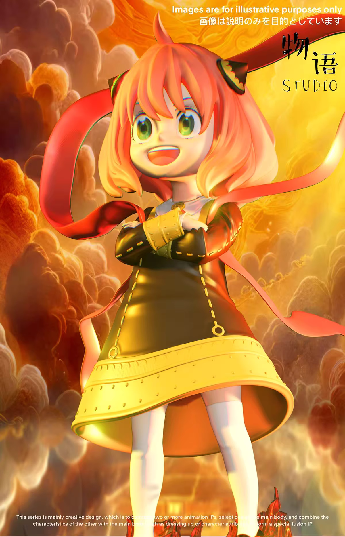 【Pre-sale】Ne Zha Cosplay Anya Forger-WuYu Studio