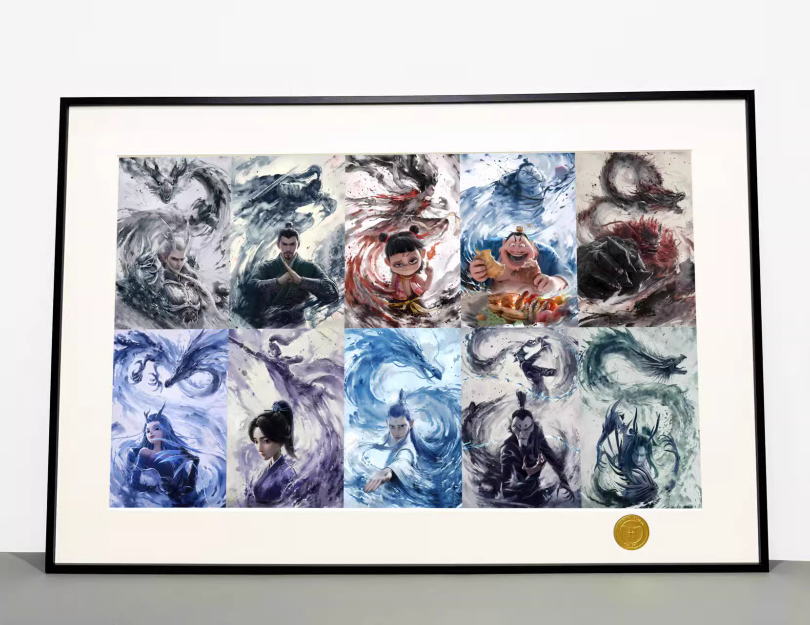 【Pre-sale】Decorative Painting of Characters in Ne Zha 2-H2 Studio