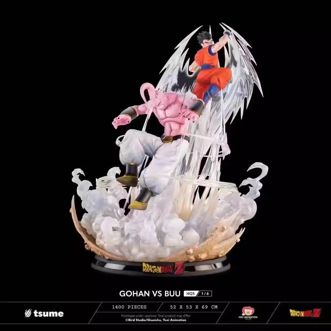 【Pre-sale】1/6 Scale Son Gohan VS Buu-Tsume Studio