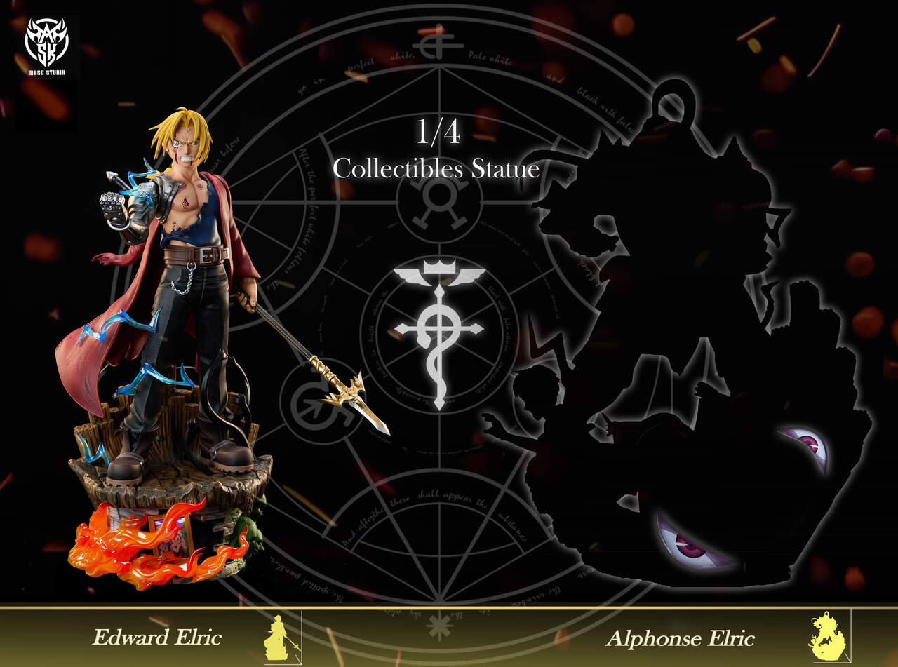【Pre-sale】1/6 and 1/4 Scale Edward Elic-Fullmetal Alchemist-Mask Studio