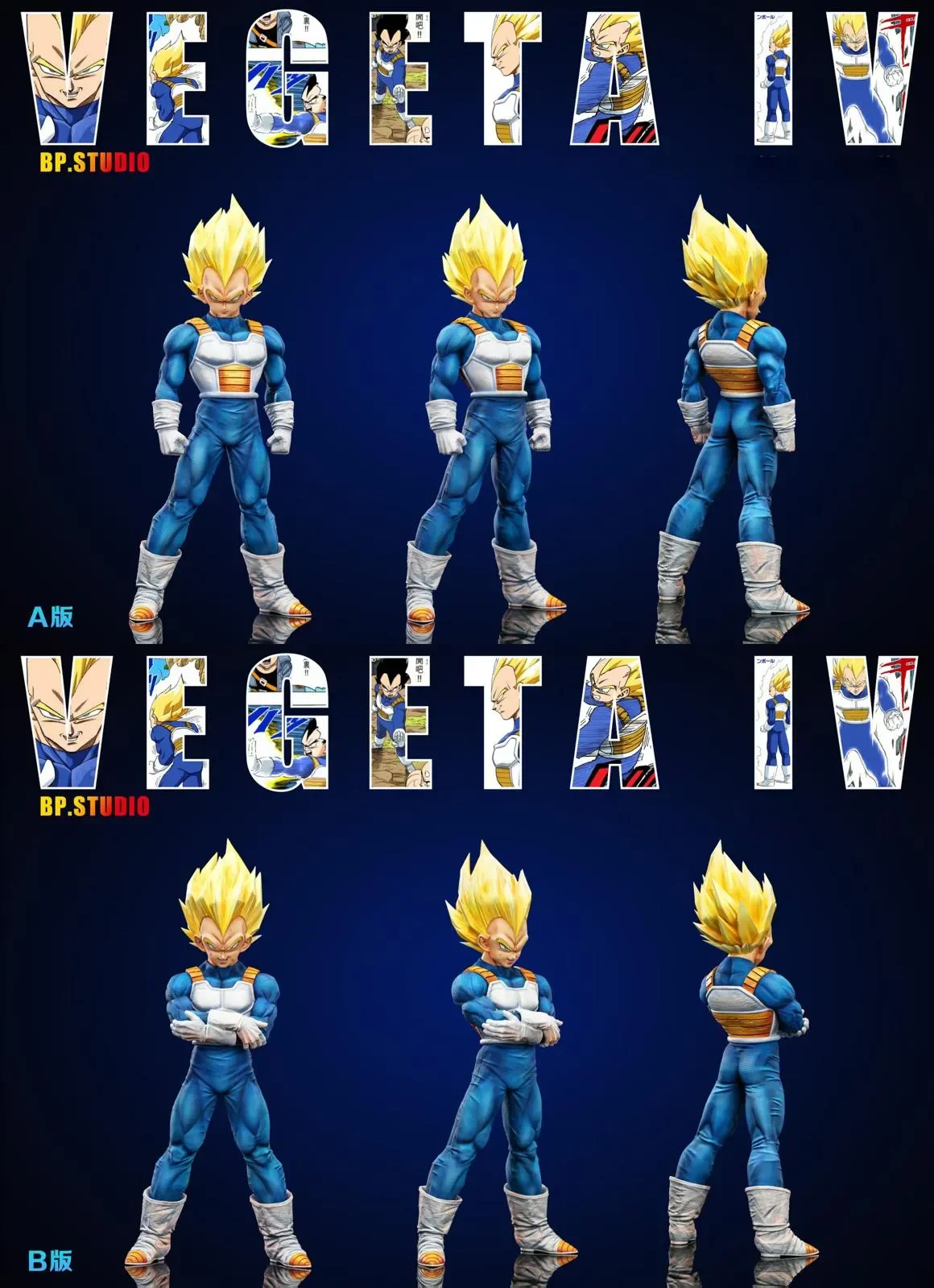 【Pre-sale】1/6 & 1/4 & 1/2 Scale Vegeta-BP Studio