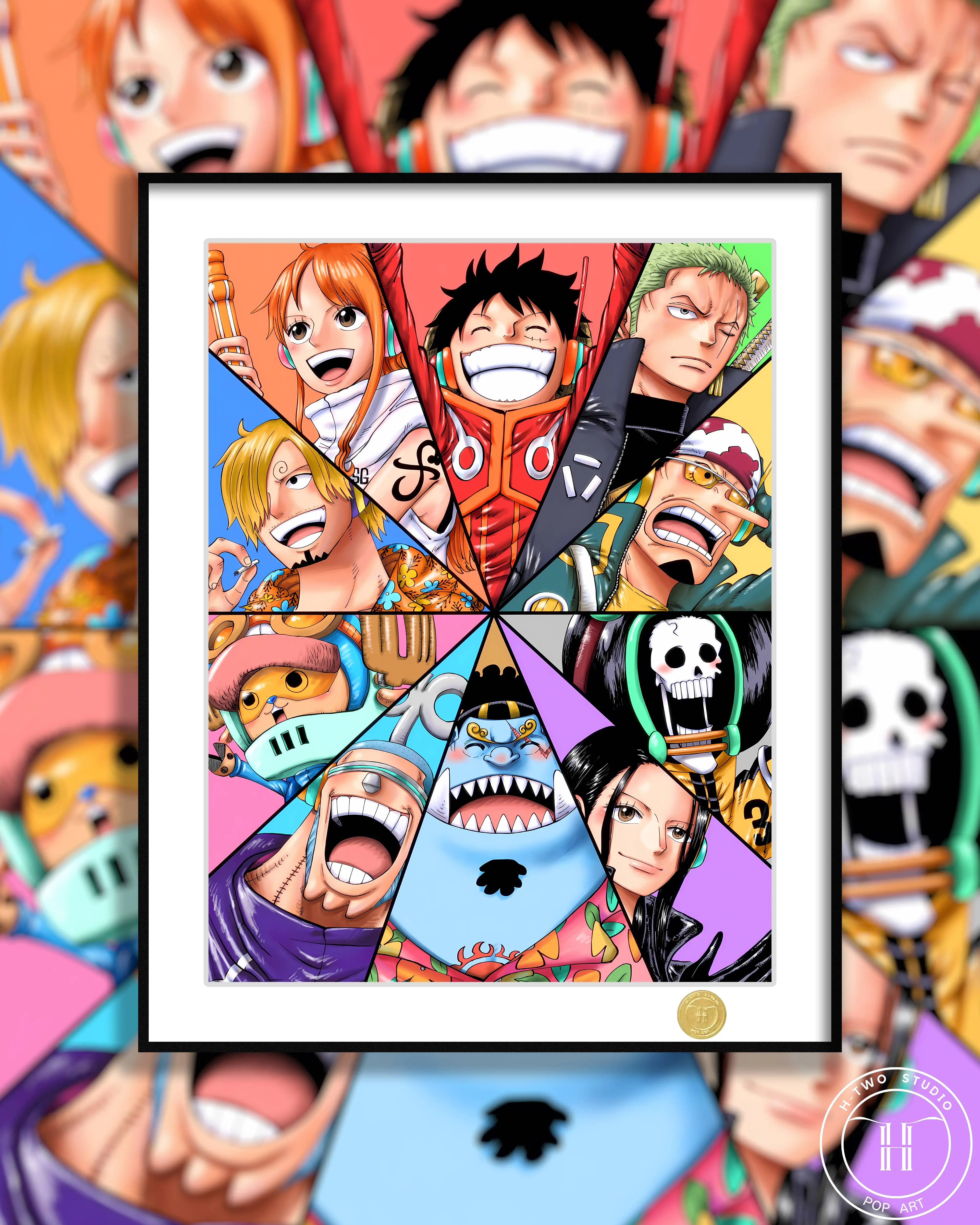 【Pre-sale】Decorative Painting of The Straw Hats-H2 Studio