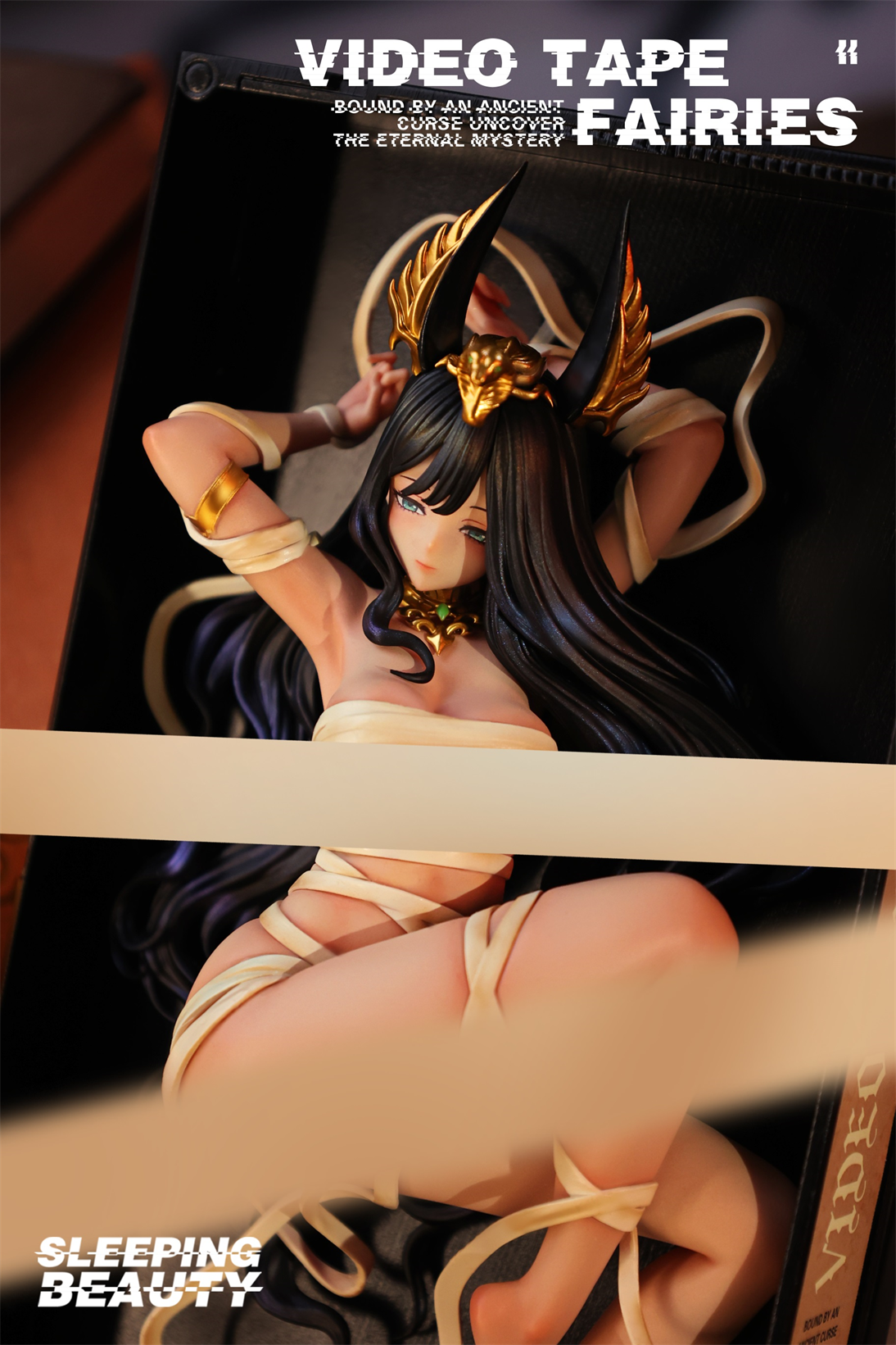 【Sold out】Sleeping Beauty Video Tape Fairies Memory Reel & Golden Deity-Original Design-WeArtDoing Studio