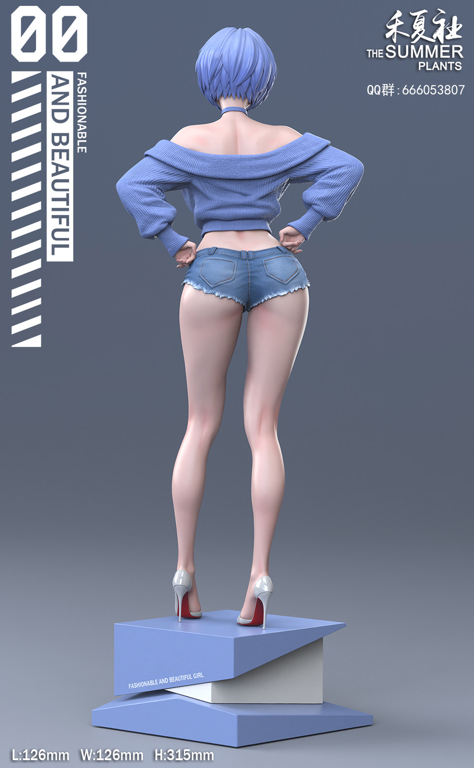 【Sold out】1/6 Scale Ayanami Rei-EVA-The Summer Plans Studio