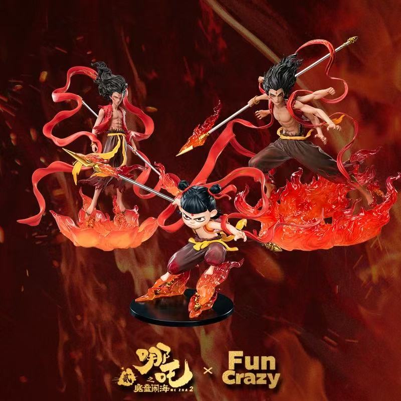 【Last one】Nezha, Aoguang, Aobing & Taiyizhenren-Nezha: Demon Child Conquers the Sea-Fun Crazy Studio