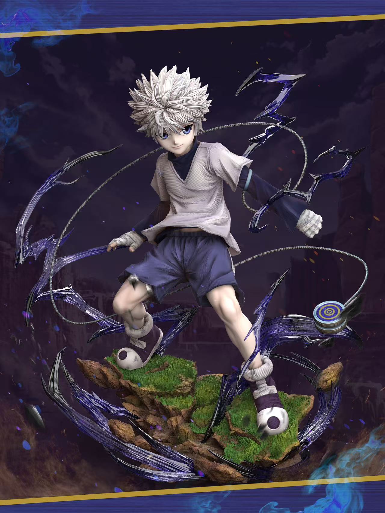 【Pre-sale】1/6 & 1/4 Scale Killua Zoldyck-HUNTER X HUNTER-Hunter Fan Studio