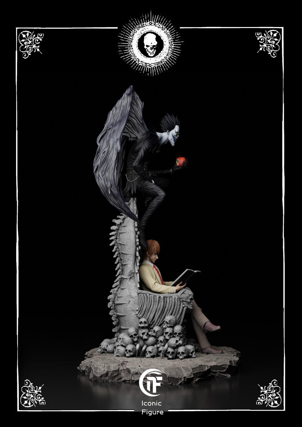 【Pre-sale】1/6 Scale Light Yagami & L Lawliet-Death Note-IF Studio