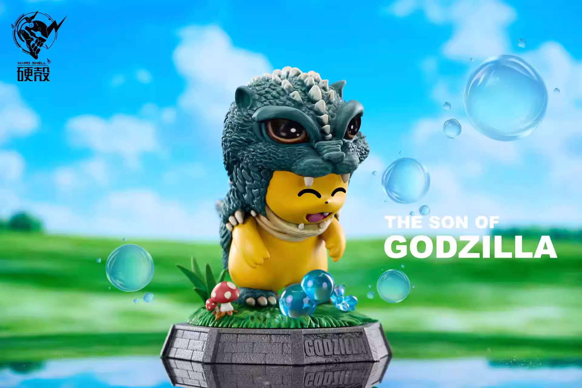 【Pre-sale】Pikachu cos Godzilla-Pokemon-Hard Shell Studio