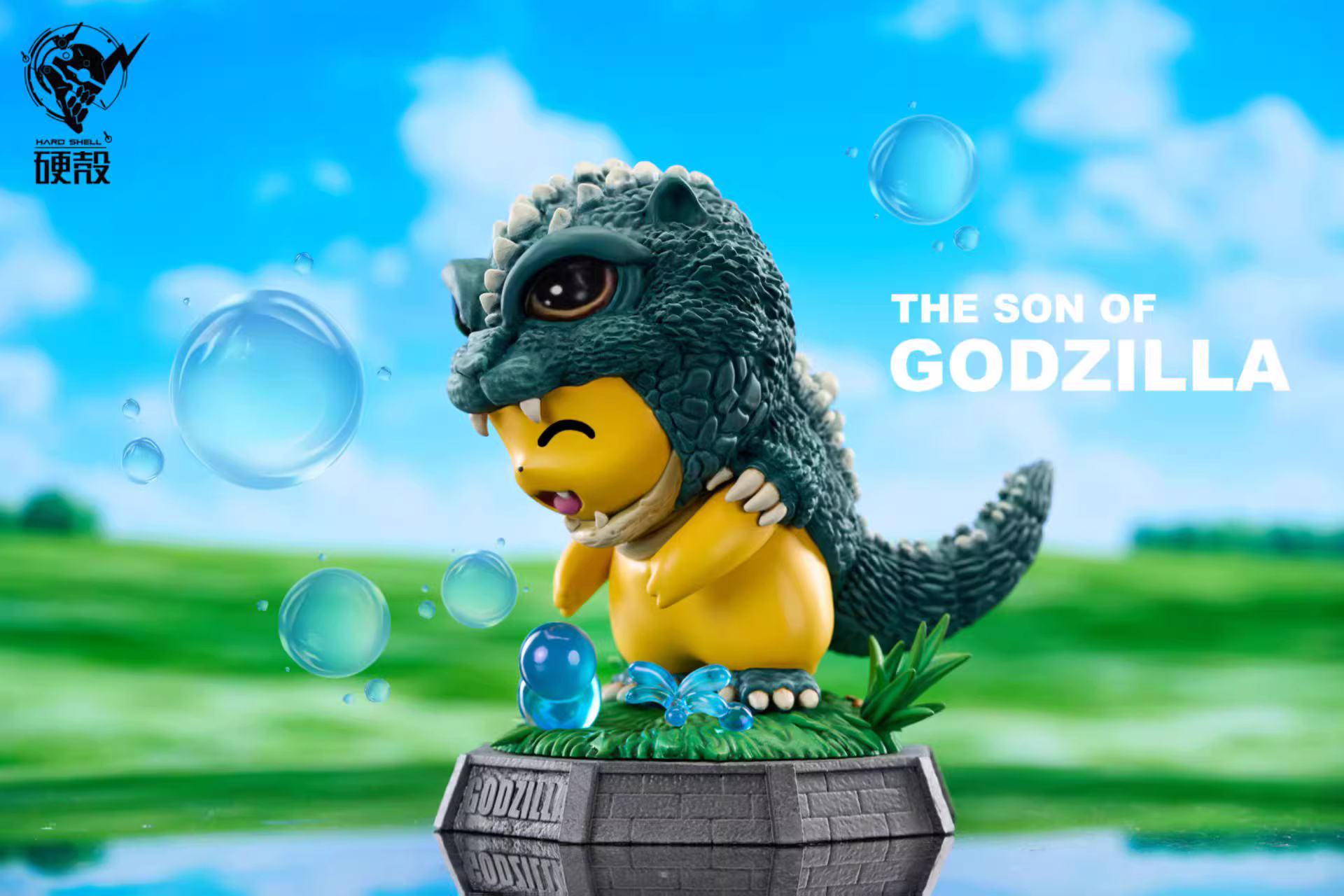 【Pre-sale】Pikachu cos Godzilla-Pokemon-Hard Shell Studio