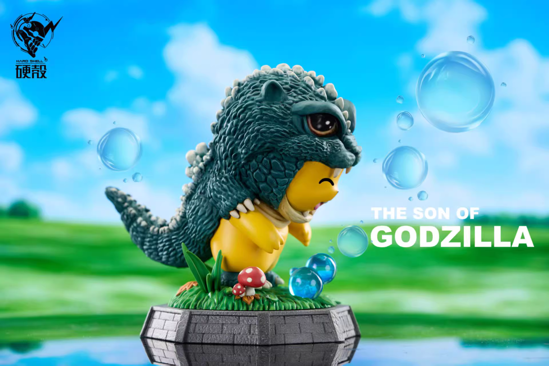 【Pre-sale】Pikachu cos Godzilla-Pokemon-Hard Shell Studio