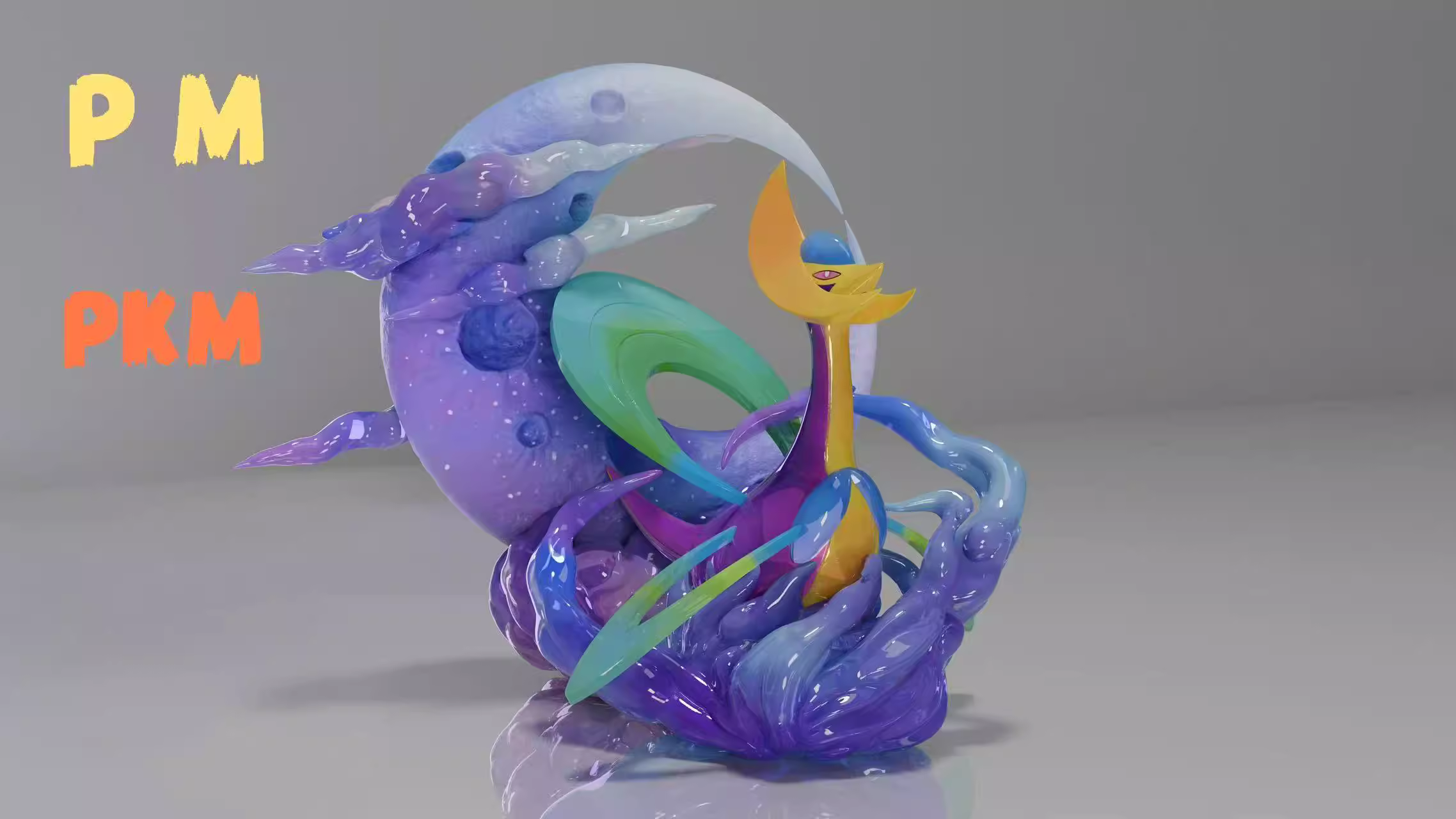 【Pre-sale】1/20 Scale Cresselia-Pokemon-PM and PKM Studios