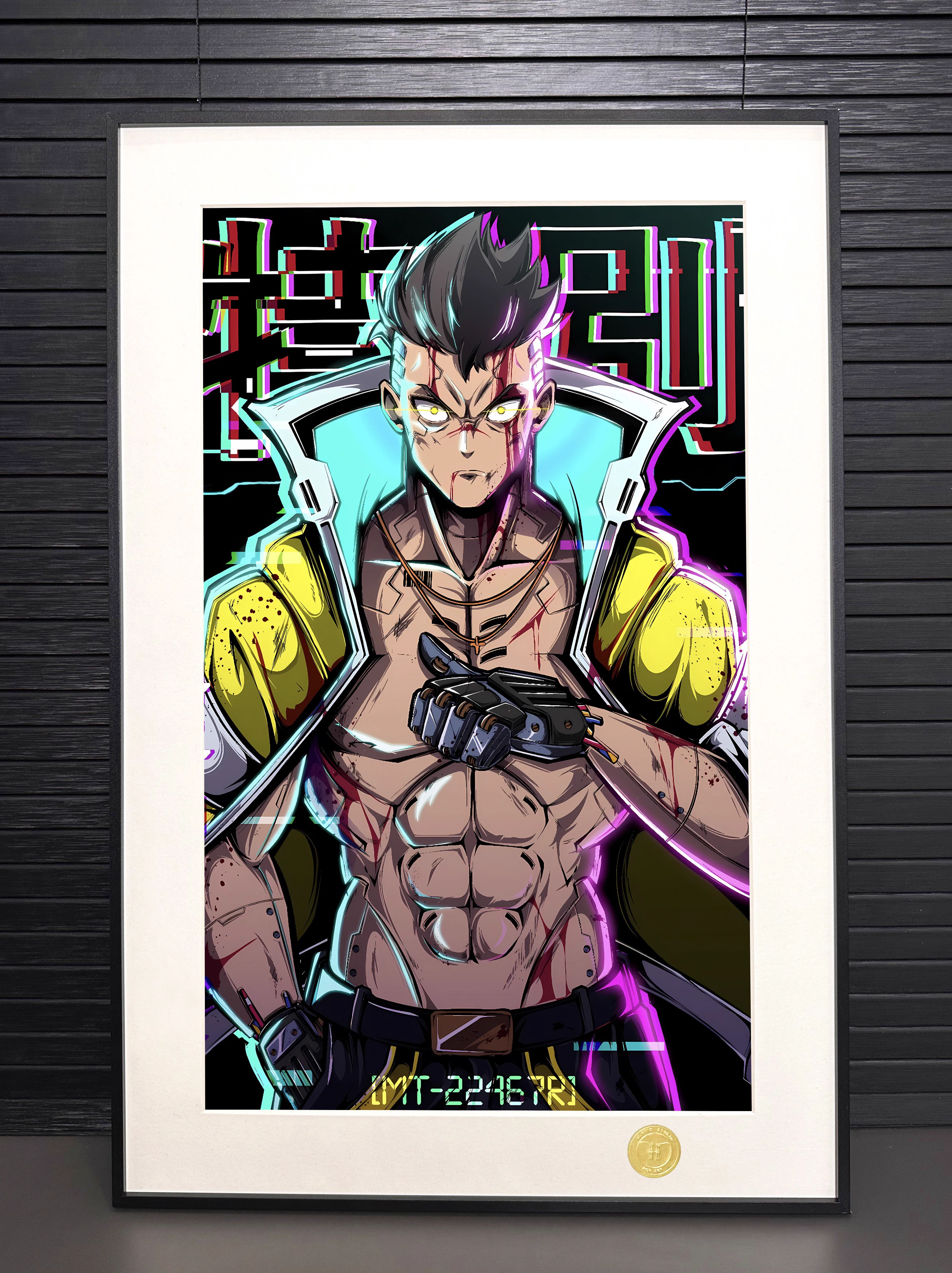 【Pre-sale】Decorative Painting of David Martinez-Cyberpunk: Edgerunners-H2 Studio