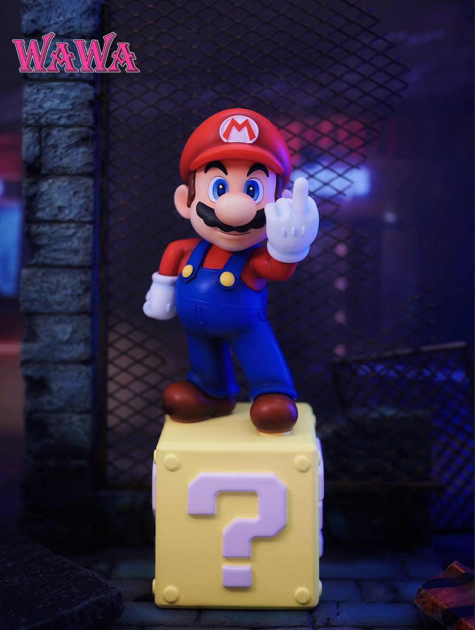 【Pre-sale】Mario with LED-Super Mario-WAWA Studio
