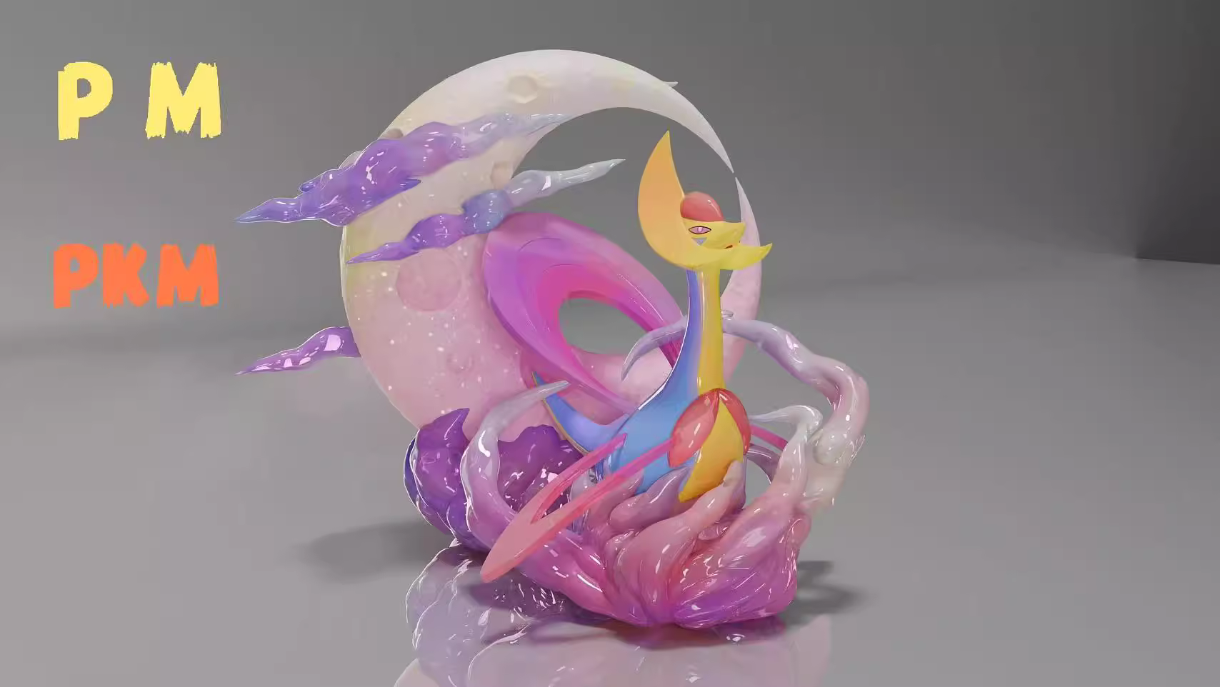 【Pre-sale】1/20 Scale Cresselia-Pokemon-PM and PKM Studios