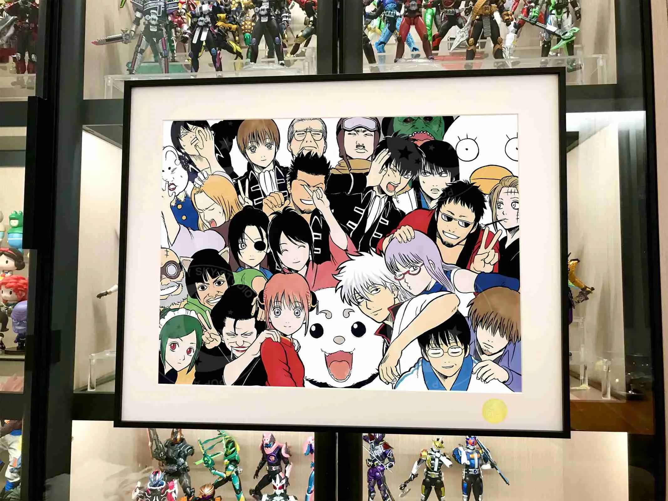 【Pre-sale】Decorative Painting of Yorozuya Family Portrait-GINTAMA-XingKong Studio