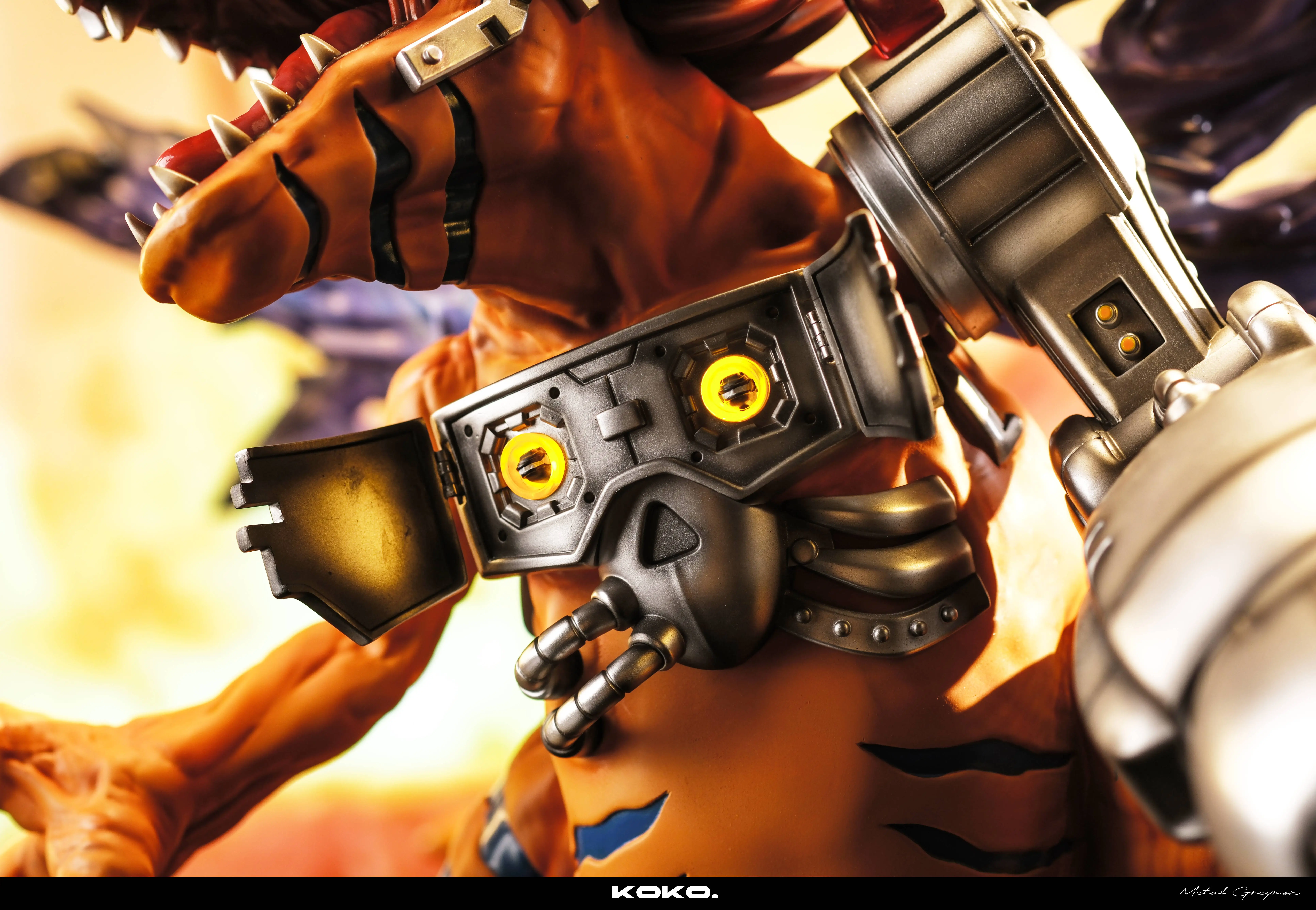 【Pre-sale】Metal Greymon-Digimon Adventure-KOKO Studio