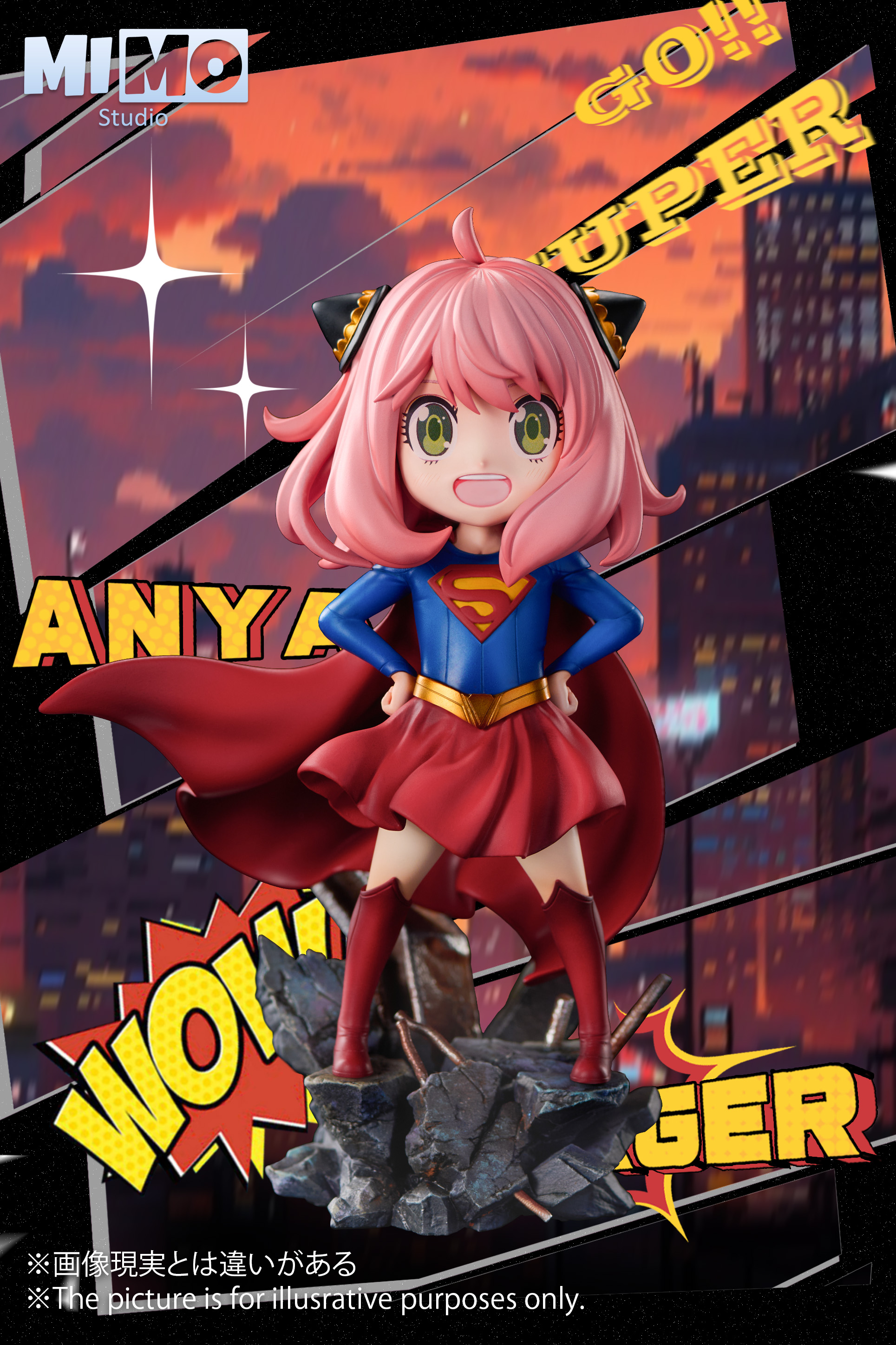 【Pre-sale】Anya COS Superman-Mimo Studio