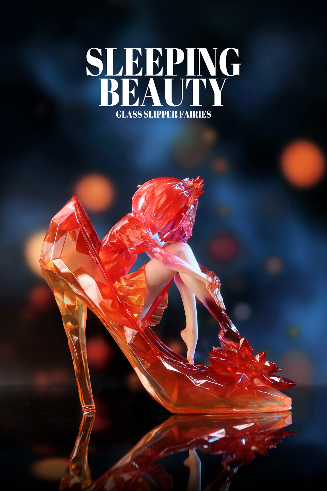 【Sold out】Sleeping Beauty Glass Slipper Fairies-Original Design-WeArtDoing Studio