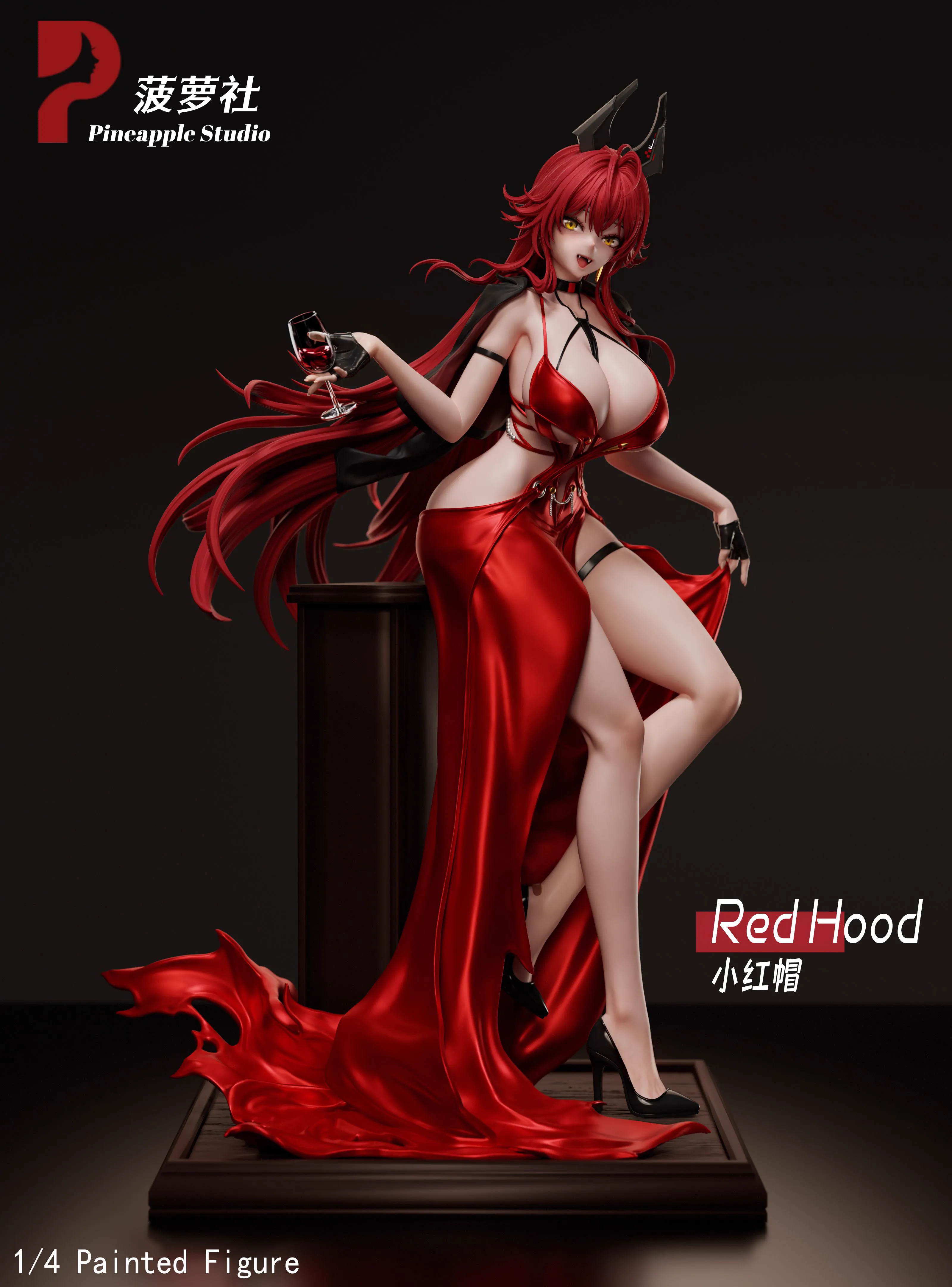 【Sold out】1/4 Scale Red Hood-NIKKE：The Goddess of Victory-Pineapple Studio