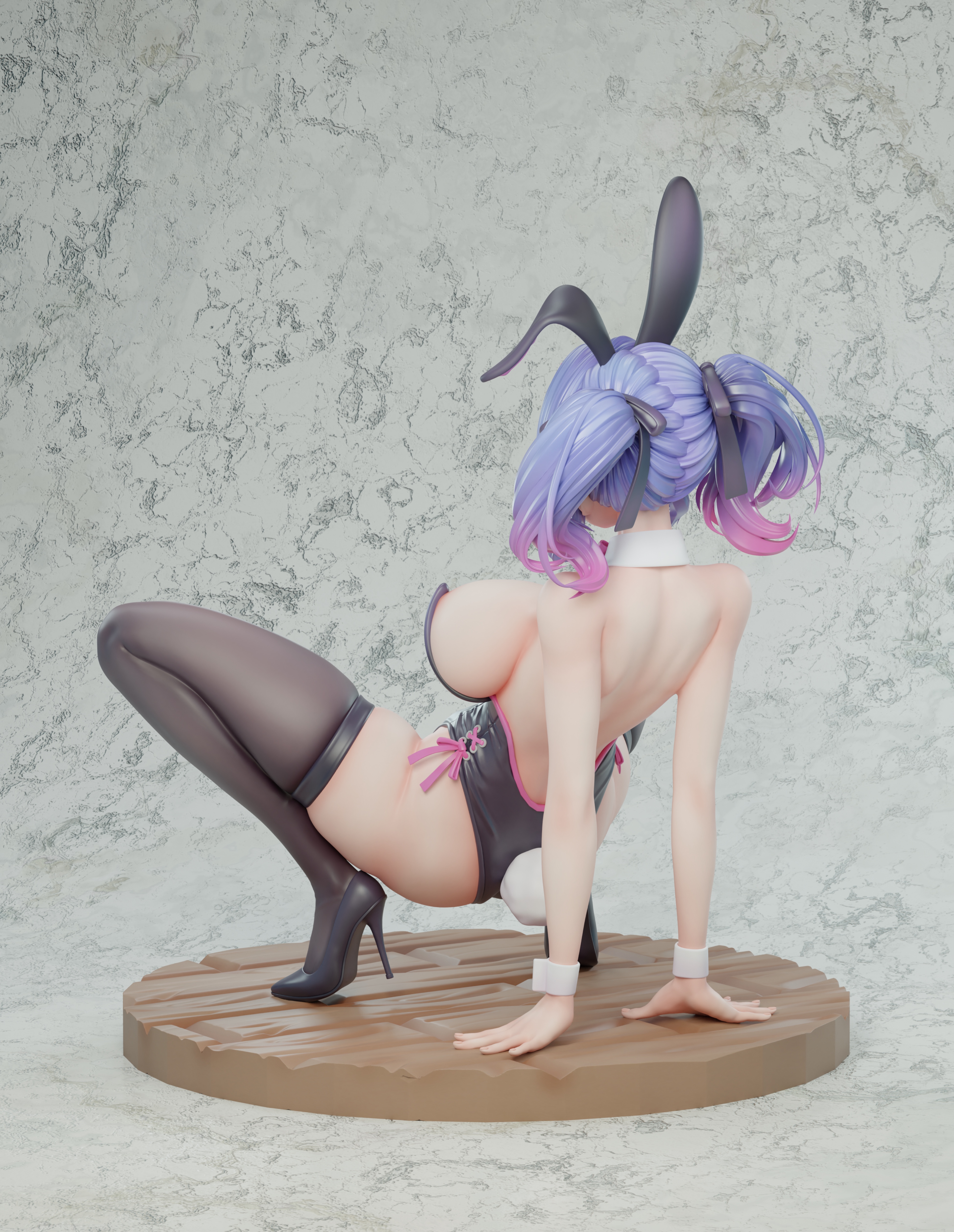 【Pre-sale】 Bunny Girl Hatsune Miku-Vocaloid-Green tea Studio