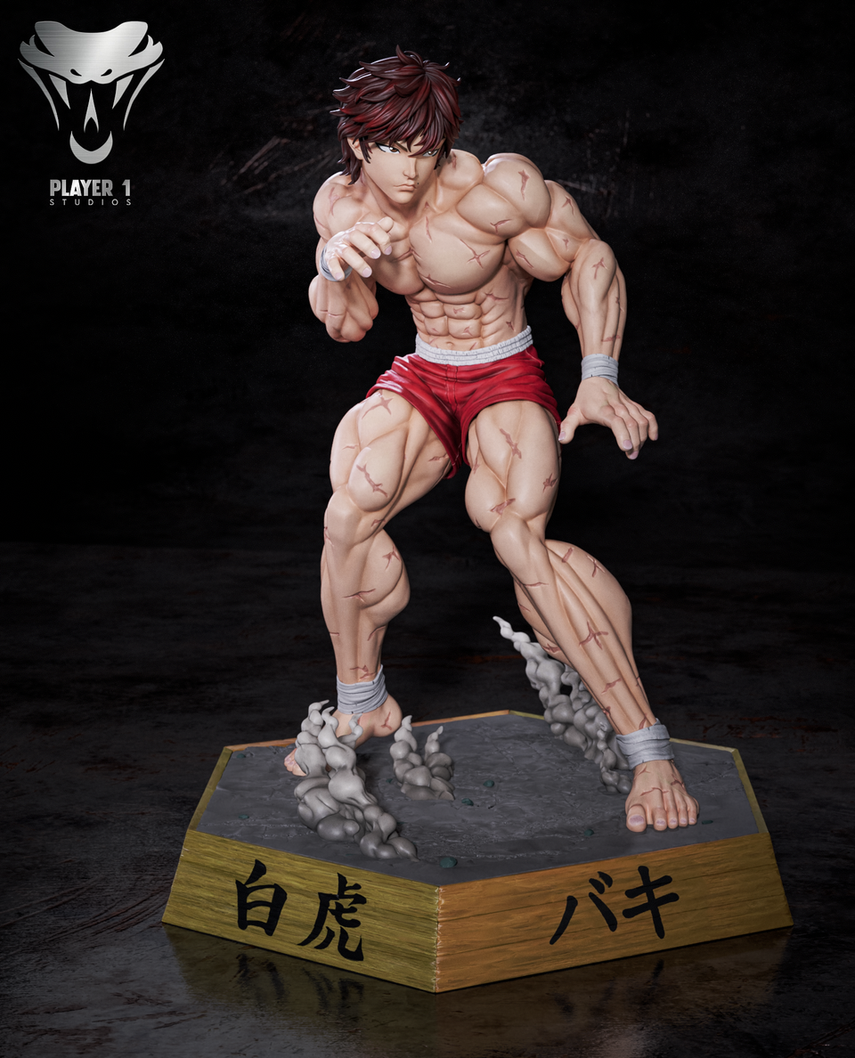 【Pre-sale】1/6 and 1/4 Scale Baki THE CHAMPION-バキ-Player 1 Studio