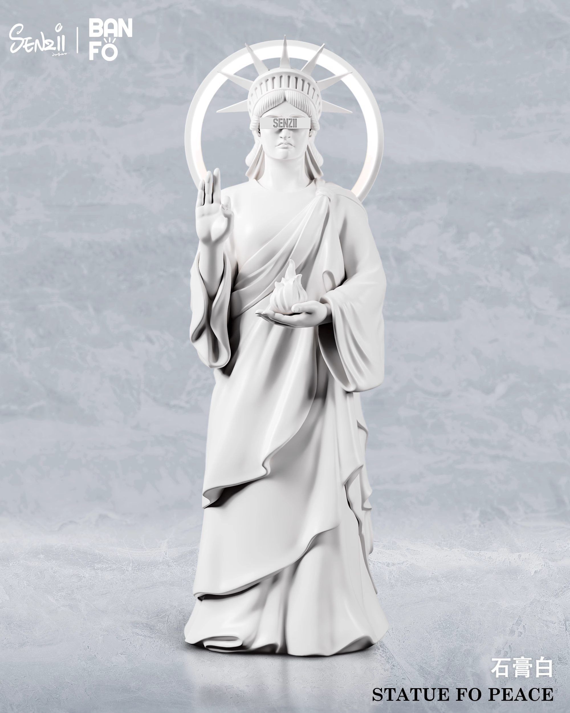 【Pre-sale】STATUE FO PEACE-Other Series-SENZII X BANFO Studios
