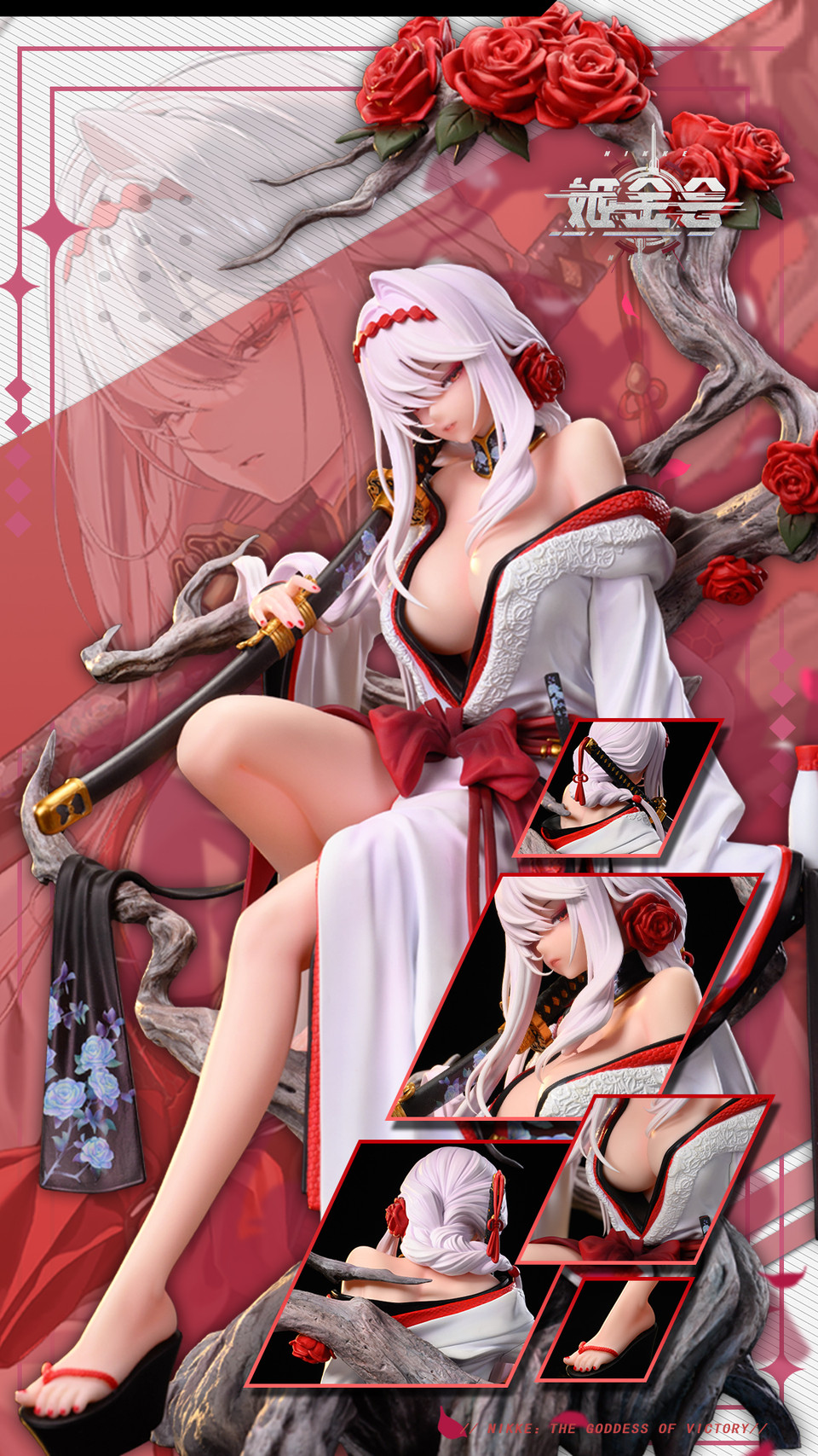 【Pre-sale】1/6 Scale Black Shadow-Goddess of Victory: Nikke-Nikke Studio