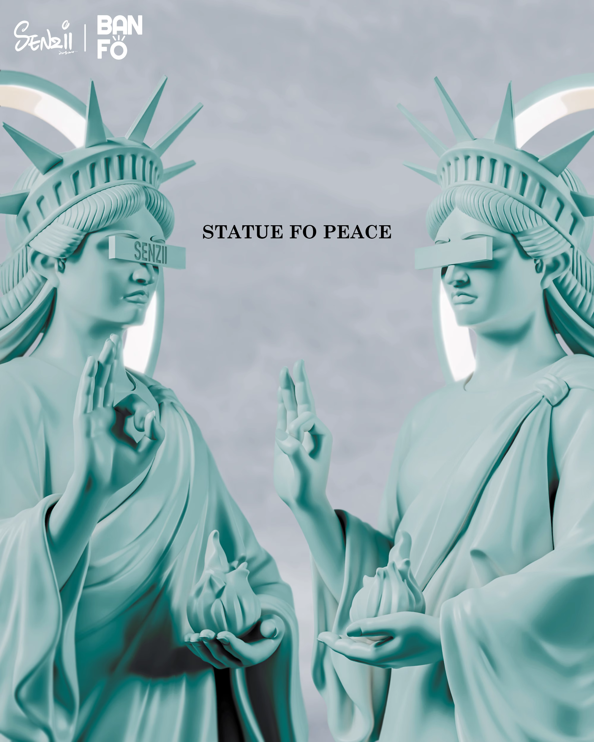 【Pre-sale】STATUE FO PEACE-Other Series-SENZII X BANFO Studios