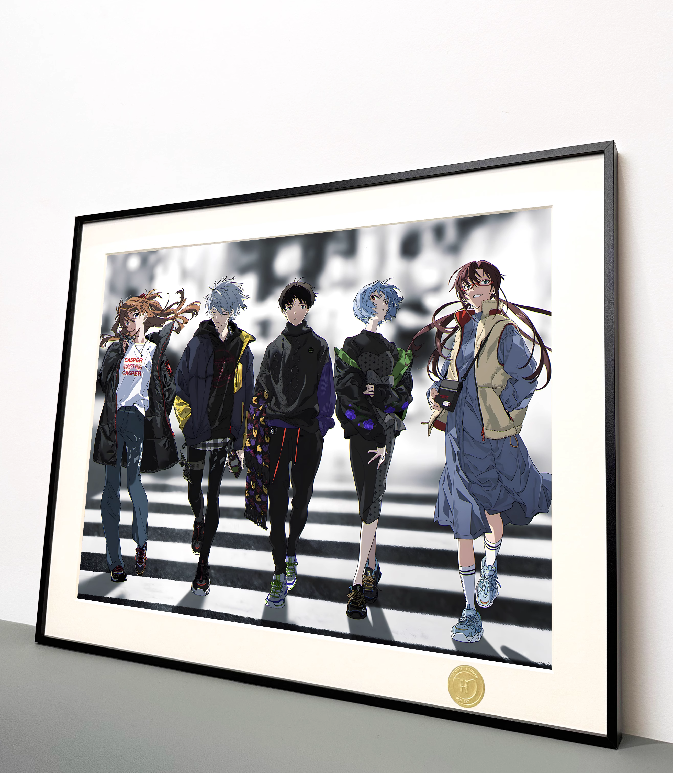 【Pre-sale】Decorative Painting of Five Characters of EVA-H2 Studio