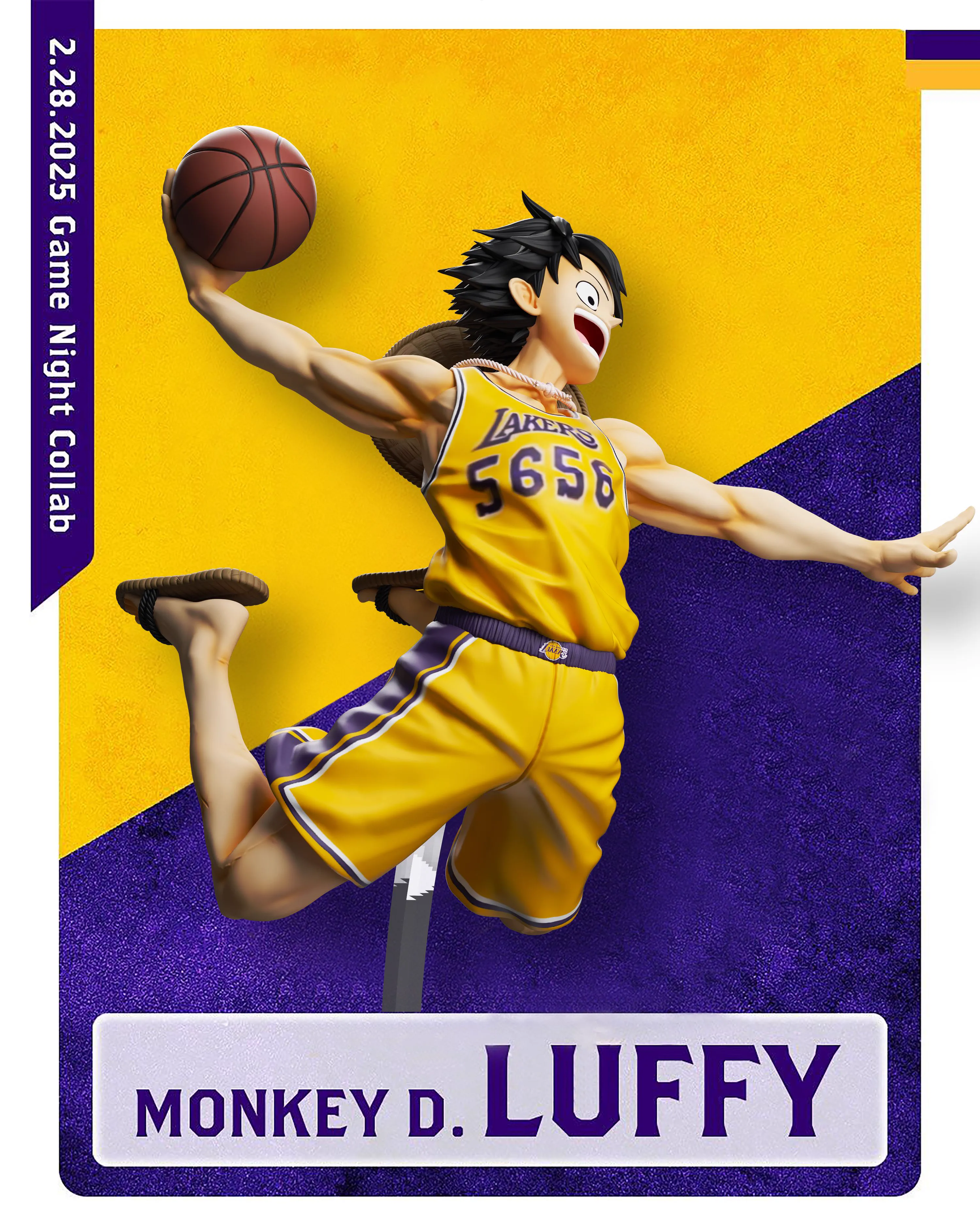【Pre-sale】1/6 Scale LAKERS Luffy-K9 Studio