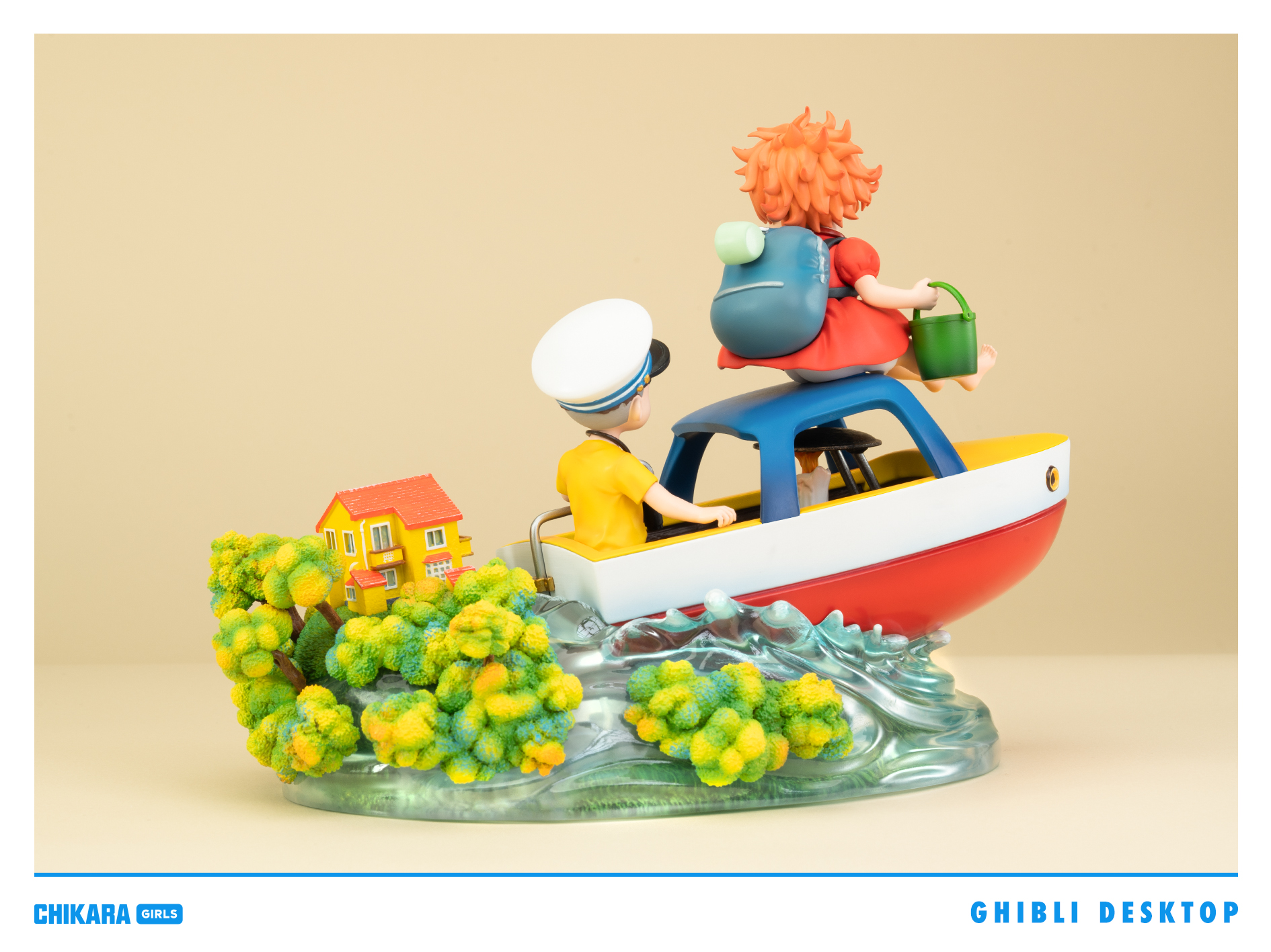 【Pre-sale】Ponyo and Sousuke-Ponyo on the Cliff-CHIKARA Studio