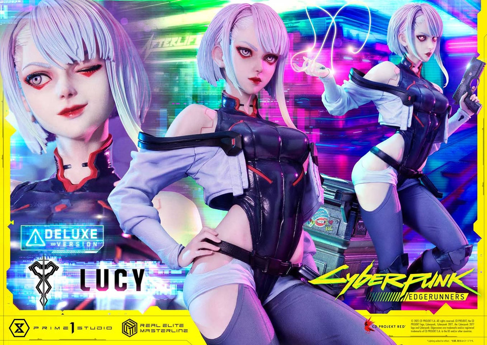 【Pre-sale】1/4 Scale Lucy with LED-CYBERPUNK EDGERUNNERS-Prime 1 Studio