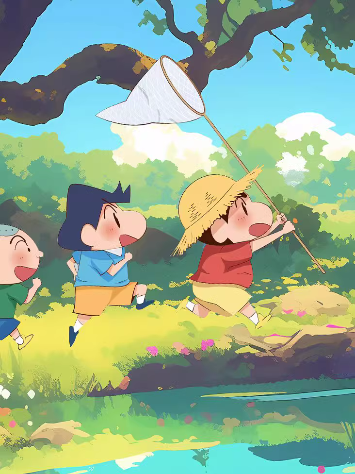 【Pre-sale】Decorative Painting of Children-Crayon Shin-chan-XingKong Studio