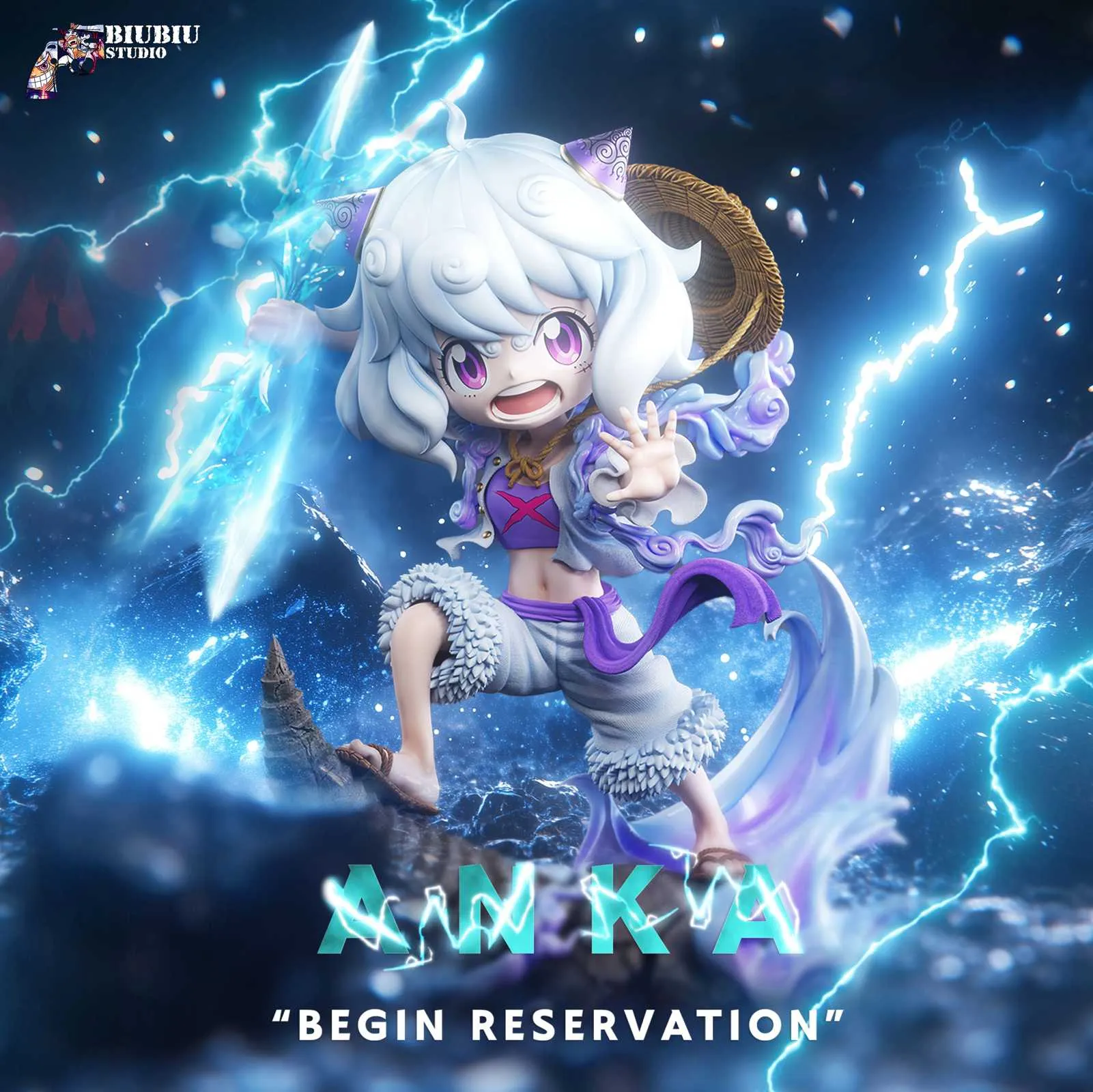 【Pre-sale】1/6 Scale Nika Monkey D. Luffy Cosplay Anya Forger-Biubiu Studio