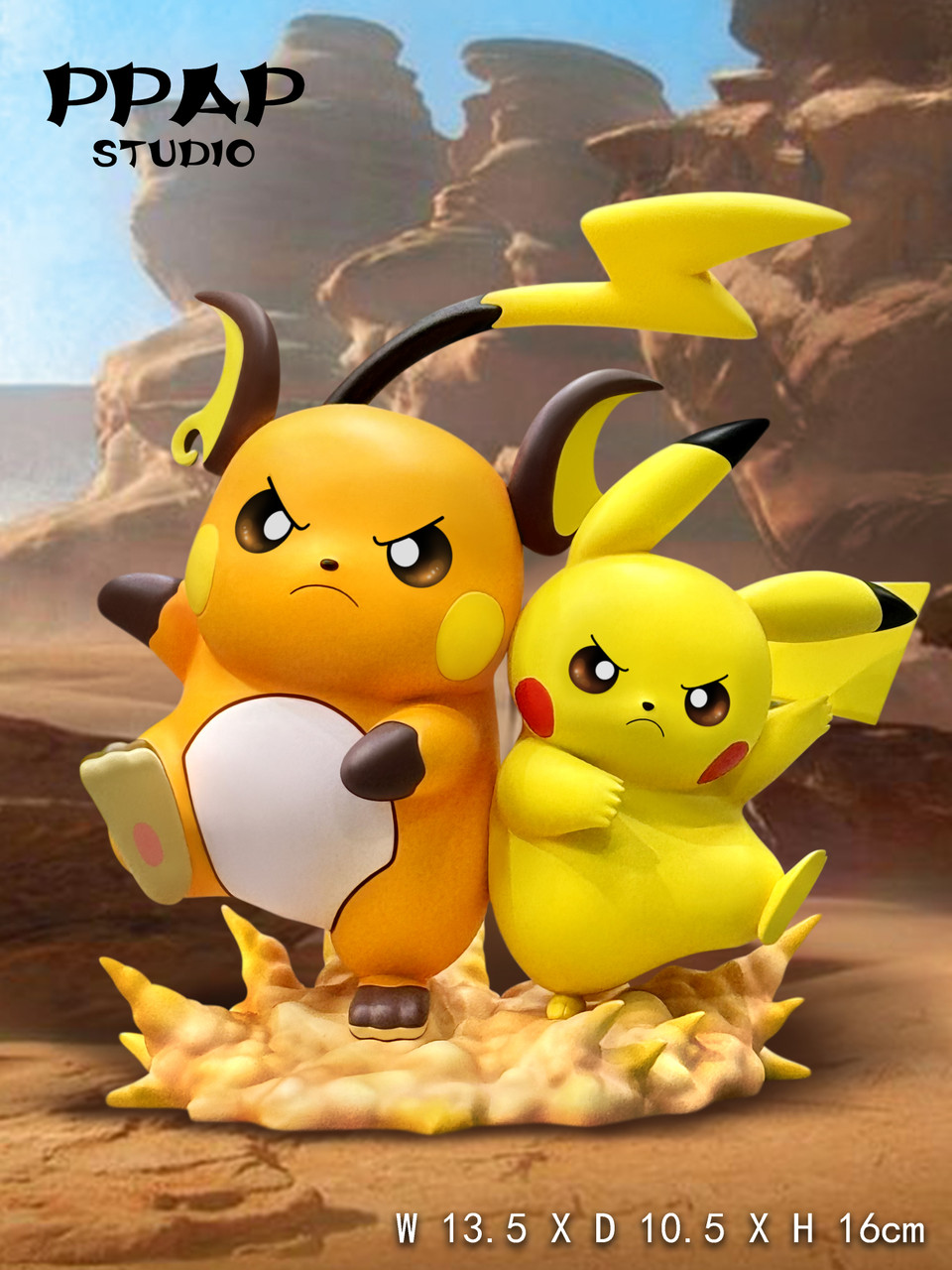 【Pre-sale】Pikachu and Raichu-Pokemon-PPAP Studio