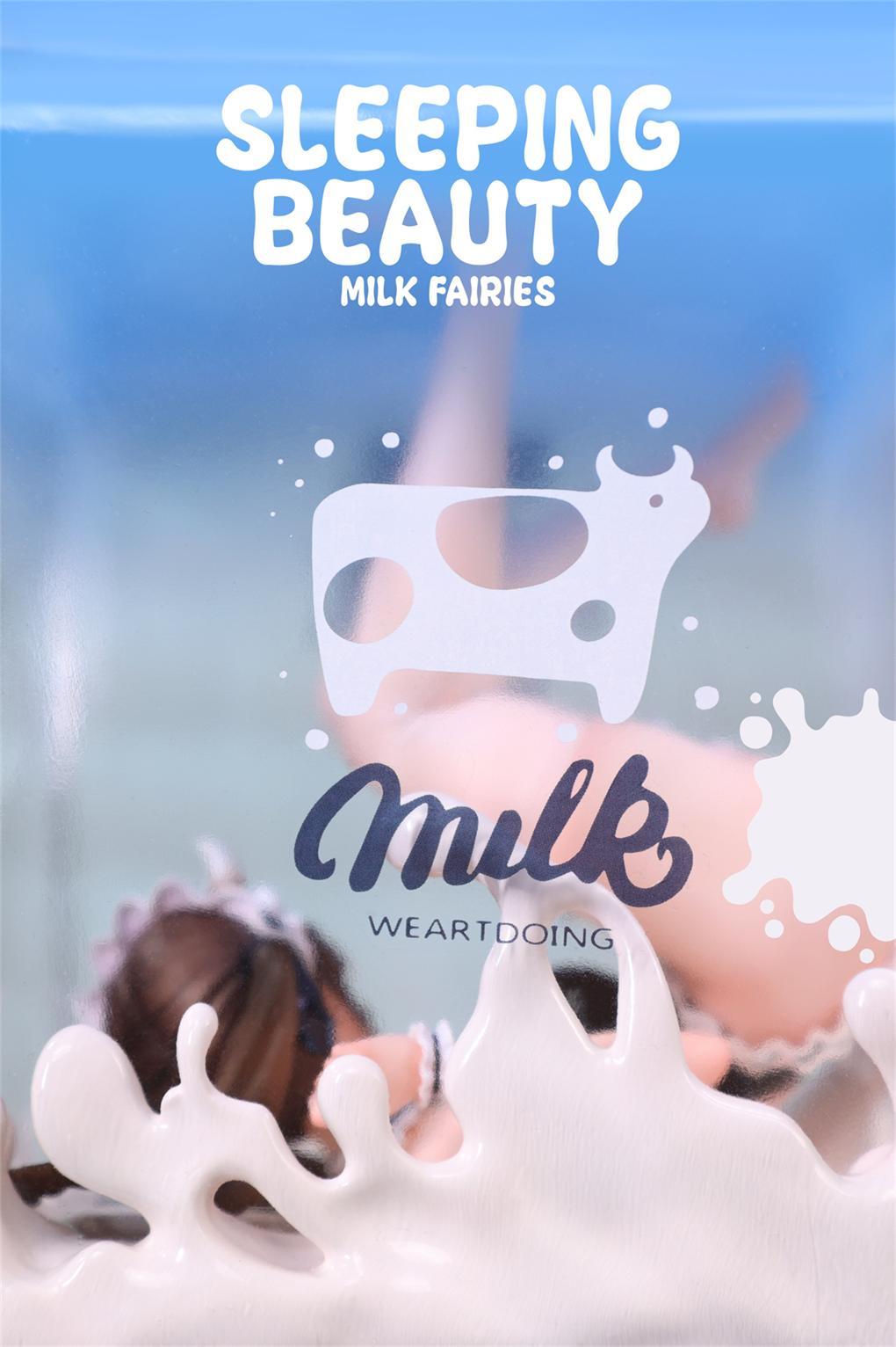 【Sold out】Milk Fairies-Milky Mirage and Yoghurt Fairies-Strawberry Dreamscape-Original Design-WeArtDoing Studio